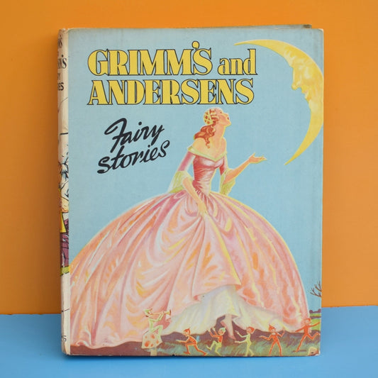 Vintage 1950s Grimm's & Andersens Fairy Stories Book by Pineapple Retro