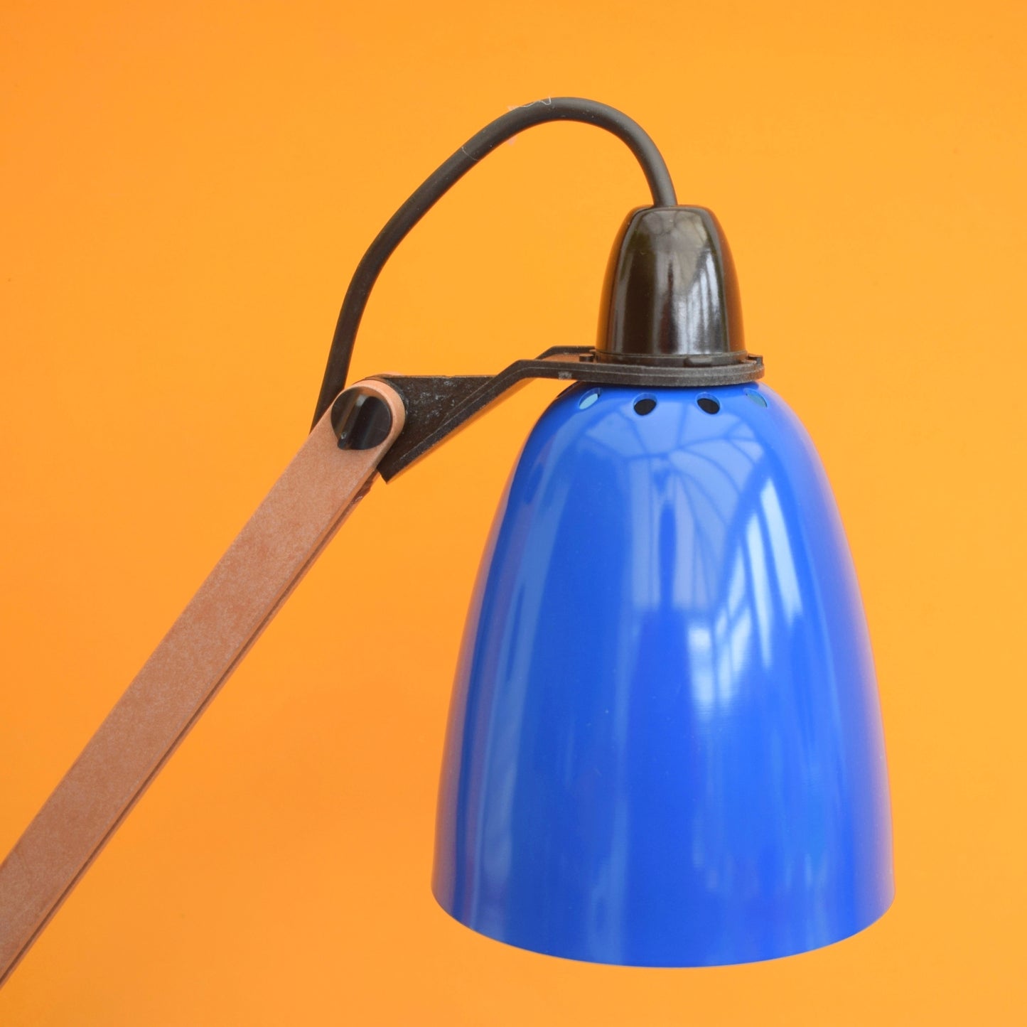 Vintage 1970s Mac Lamp - Desk Lamps - Habitat- Blue - Rare Boxed Pair by Vintage