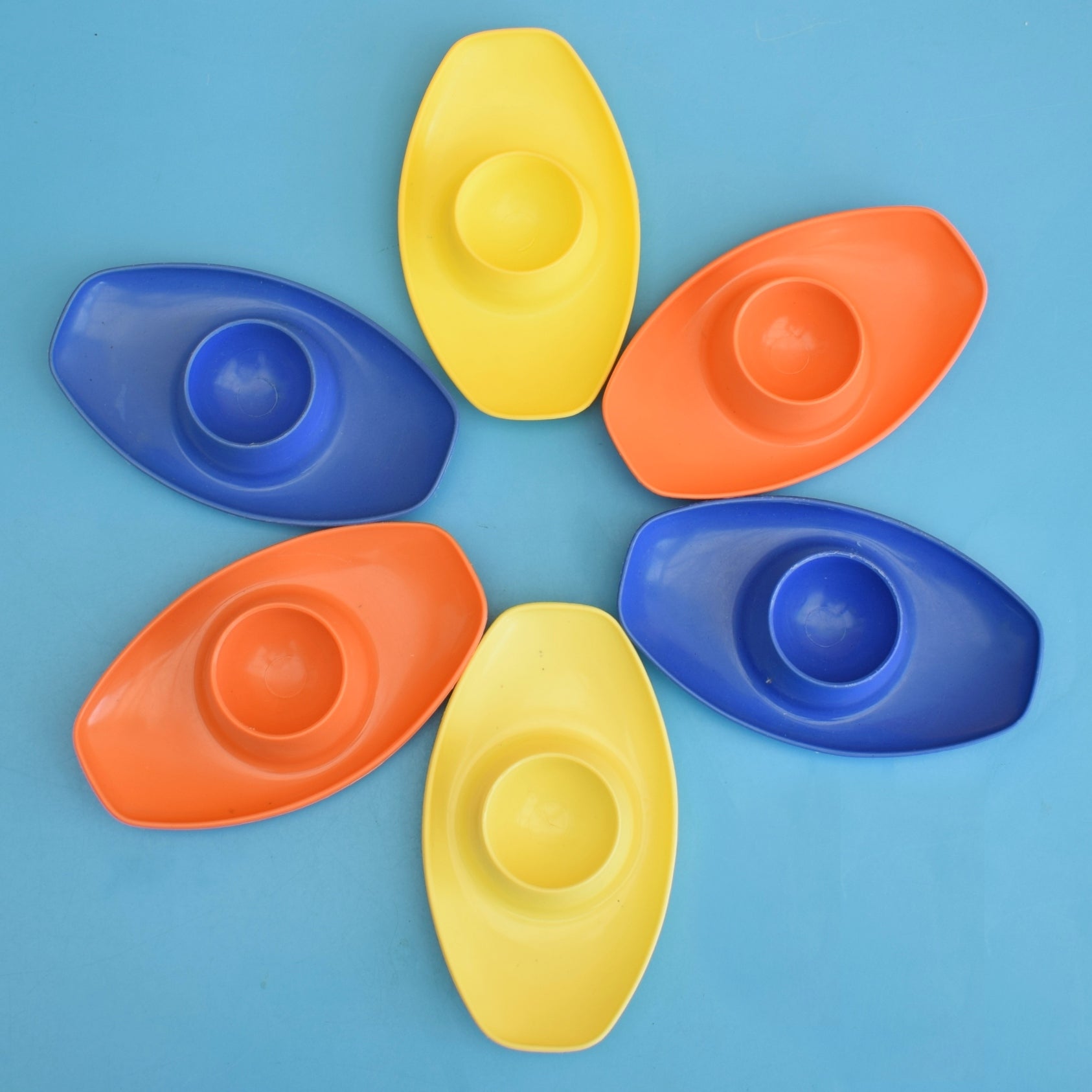1960 plastic stackable cups and a Vintage 1960s Plastic Stacking Egg Cups