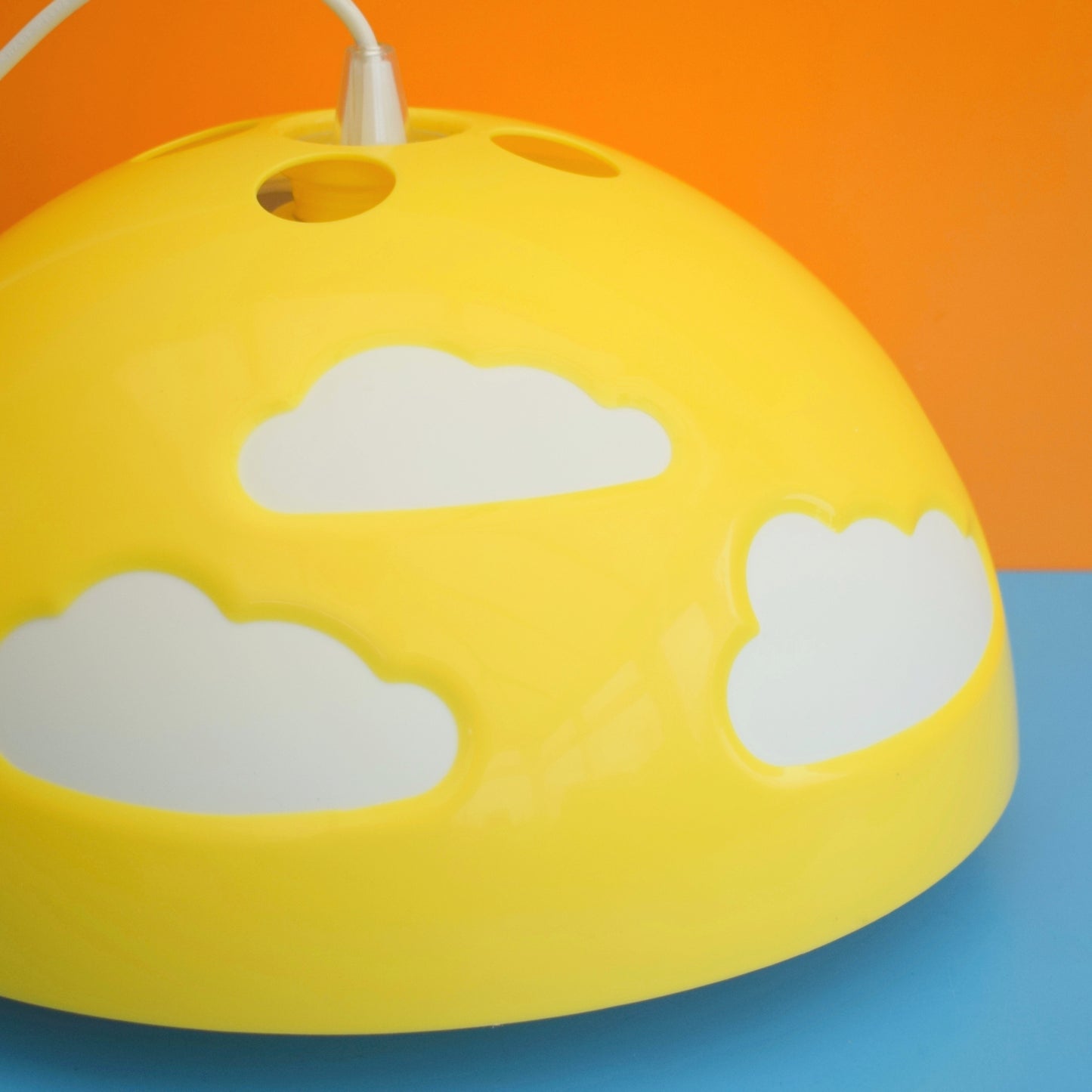 Vintage Early 2000s Ikea Skojig Light - Cloud - Yellow - Henrik Preutz