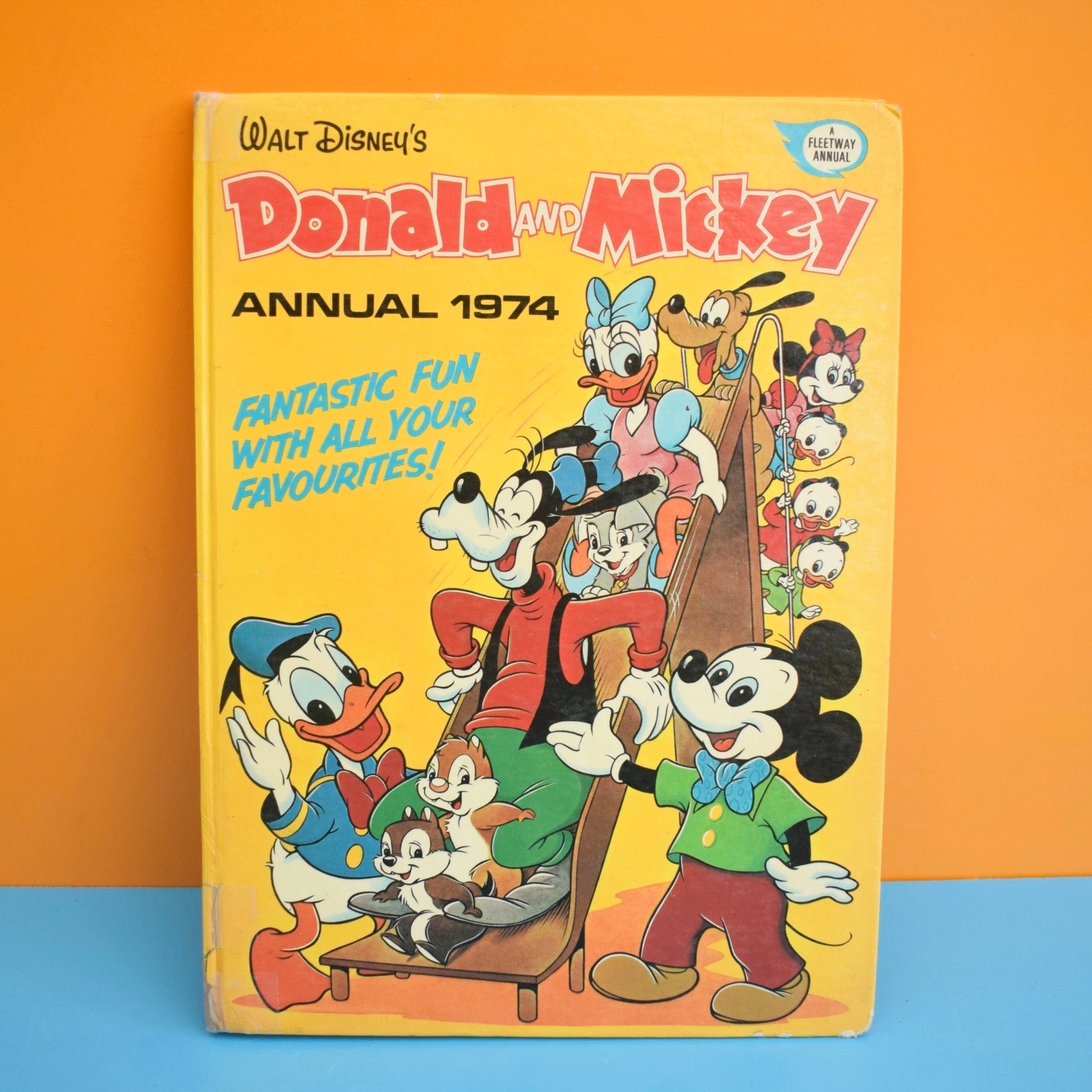 Vintage 1960s Annuals/ Books - Huckleberry Hound/ Donald & Mickey by Pineapple Retro