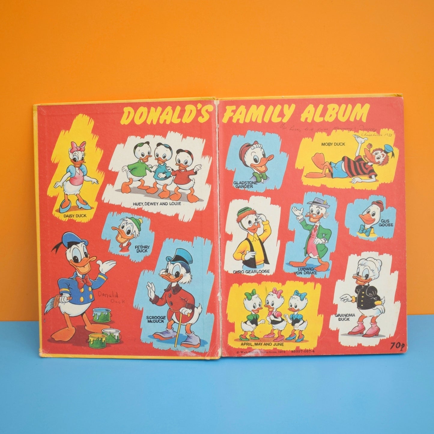 Vintage 1960s Annuals/ Books - Huckleberry Hound/ Donald & Mickey by Pineapple Retro