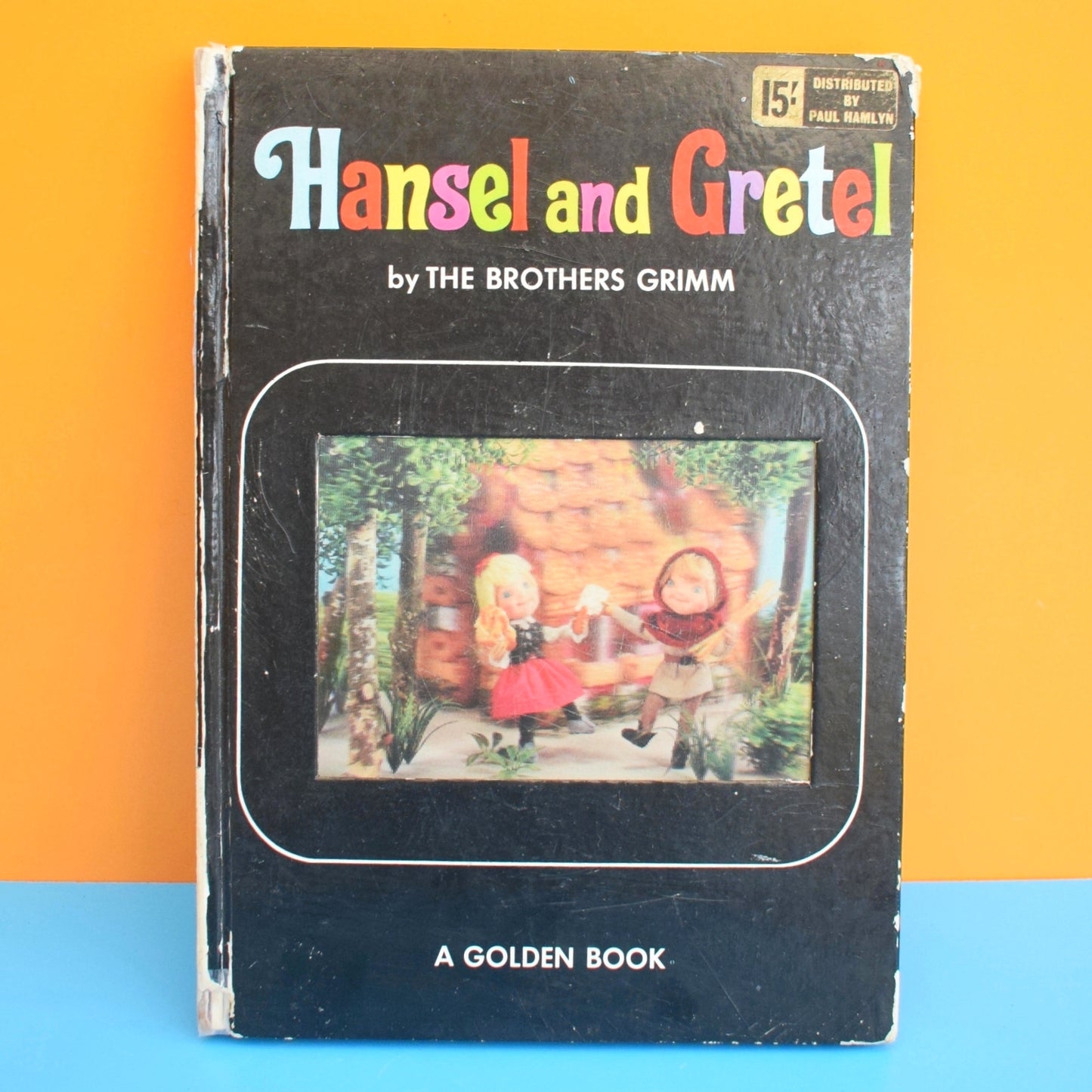 Vintage 1960s Hansel & Gretel Holographic Story Book by Pineapple Retro