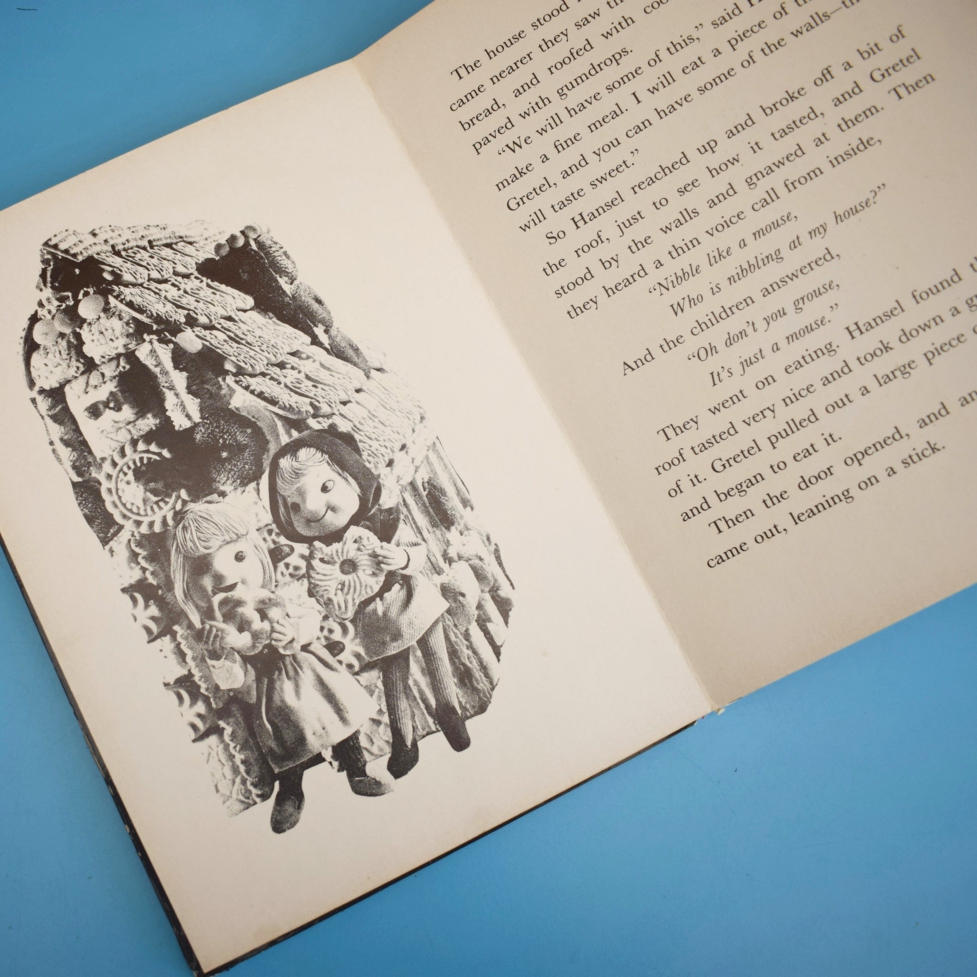 Vintage 1960s Hansel & Gretel Holographic Story Book by Pineapple Retro