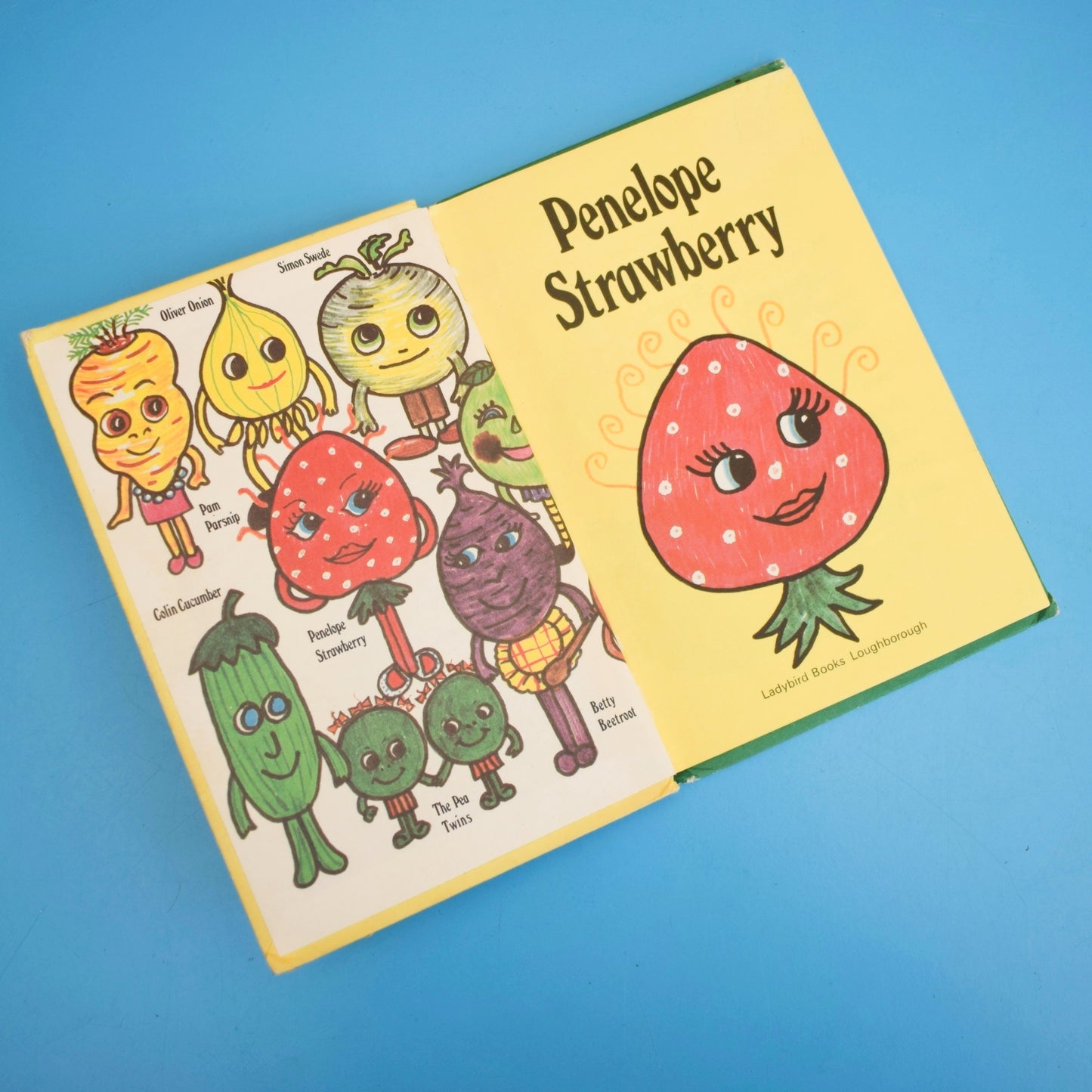 Vintage 1980s Ladybird Book - Garden Gang - Penelope Strawberry by Pineapple Retro