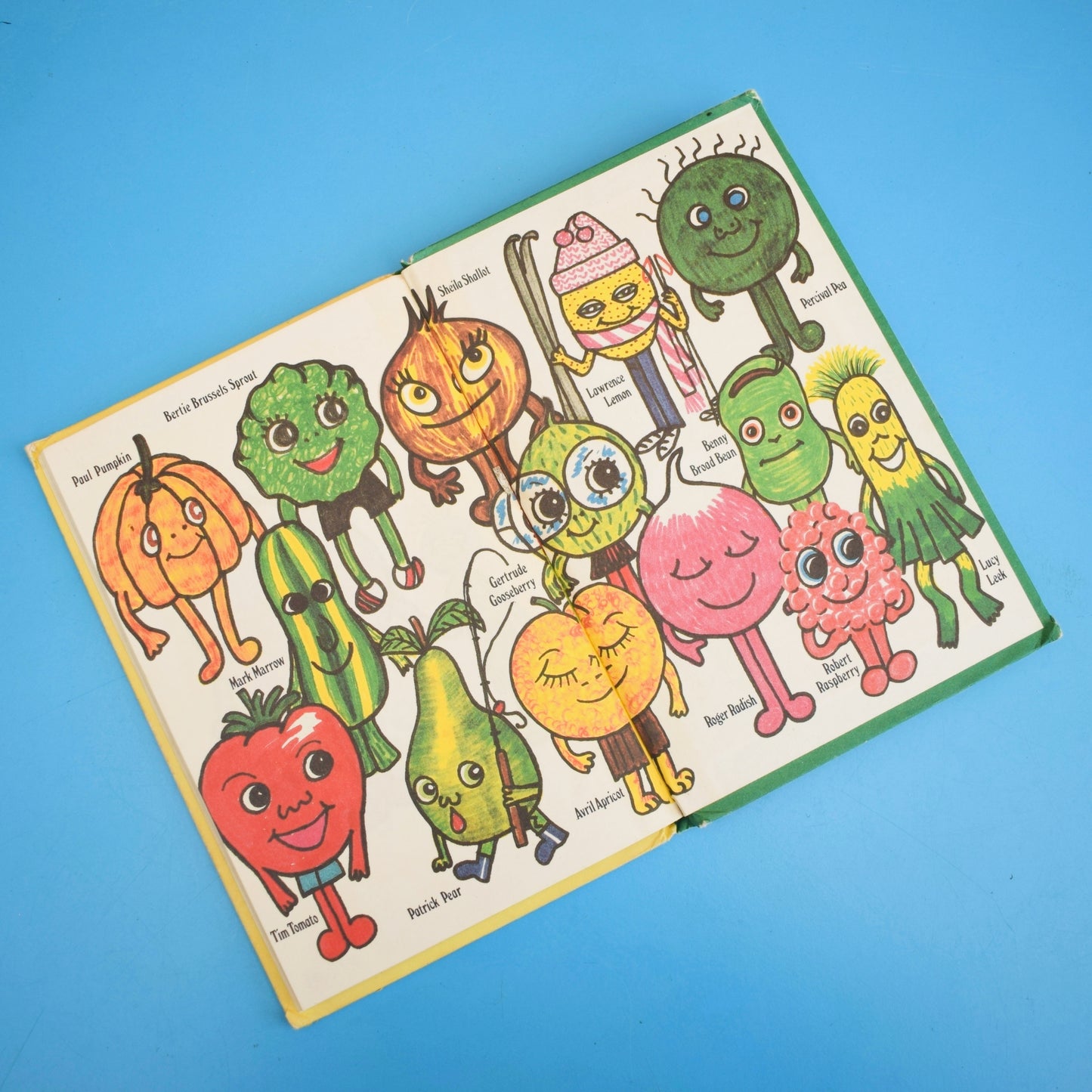Vintage 1980s Ladybird Book - Garden Gang - Penelope Strawberry by Pineapple Retro