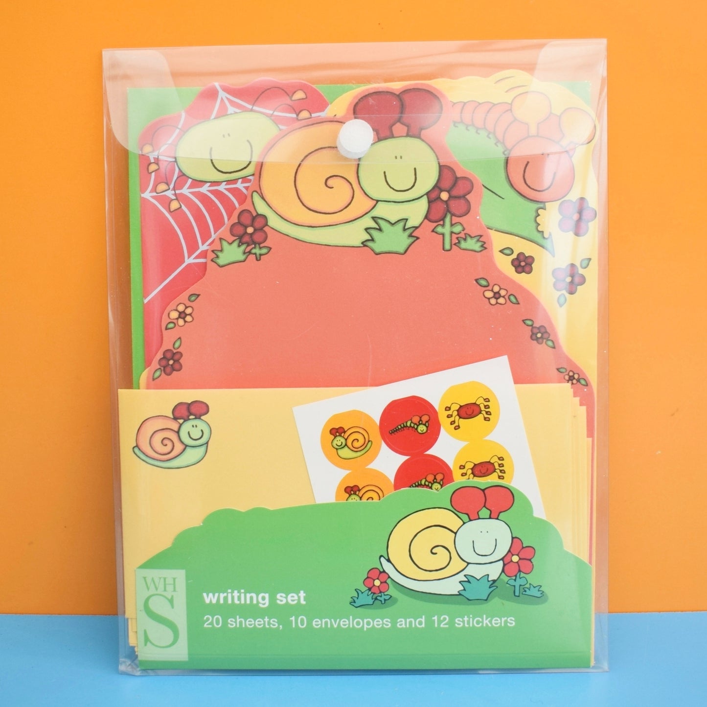 Vintage 1990s Cute Insect Writing Paper Set - WH Smith Unused by Vintage
