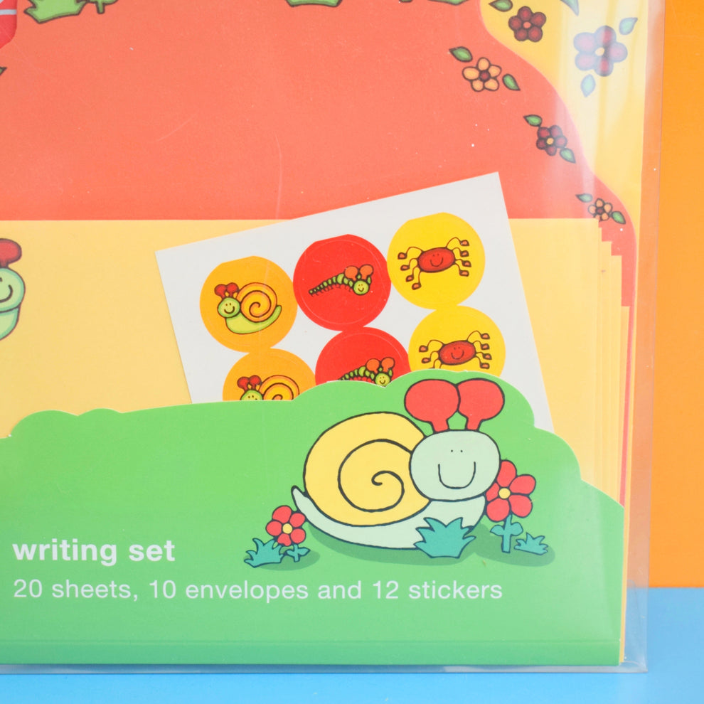 Vintage 1990s Cute Insect Writing Paper Set - WH Smith Unused ...