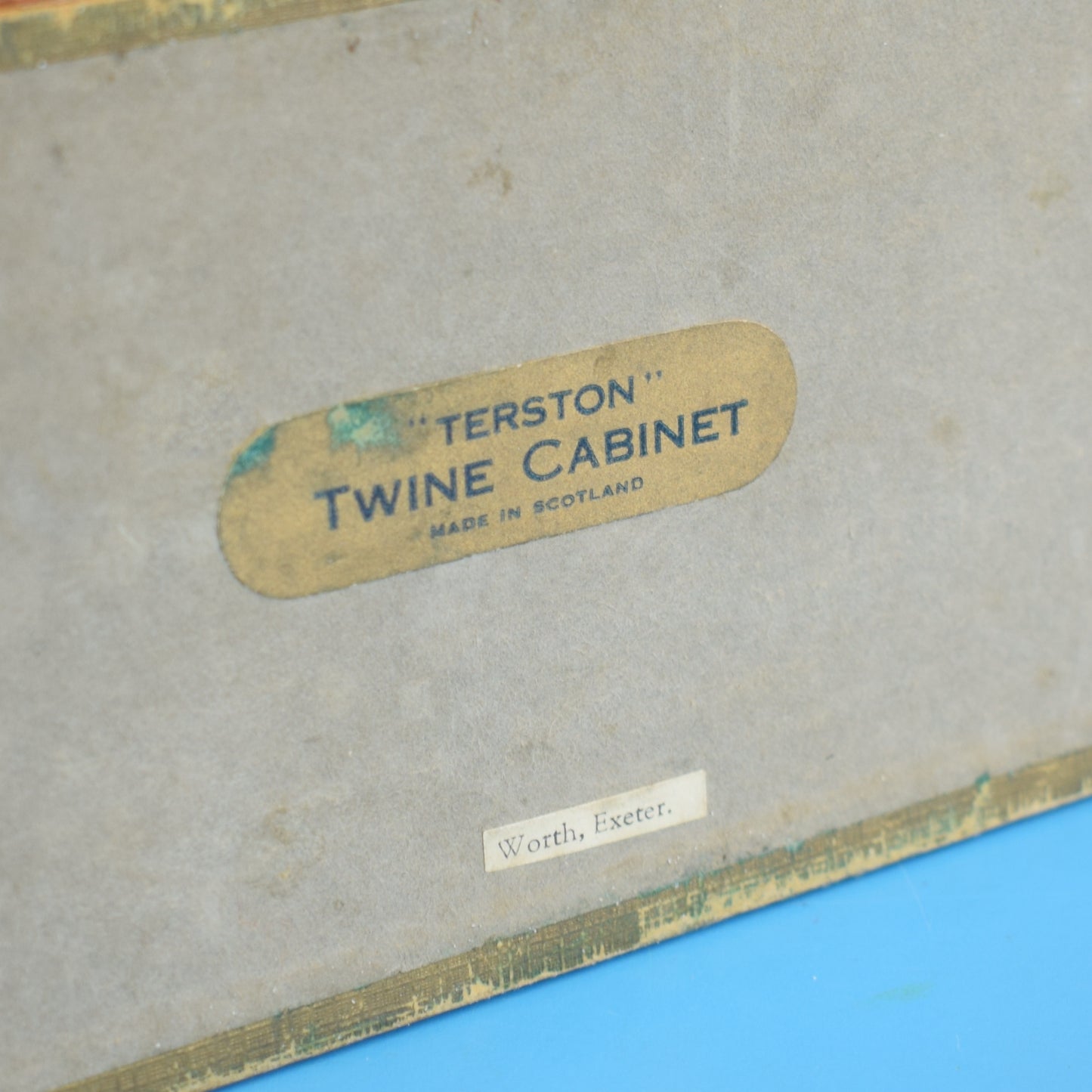 Vintage 1950s Terston Twine Cabinet