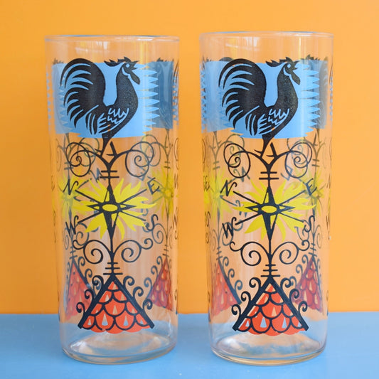 Vintage 1960s Slim Jim Glasses - Alexander Hardie Williamson x2