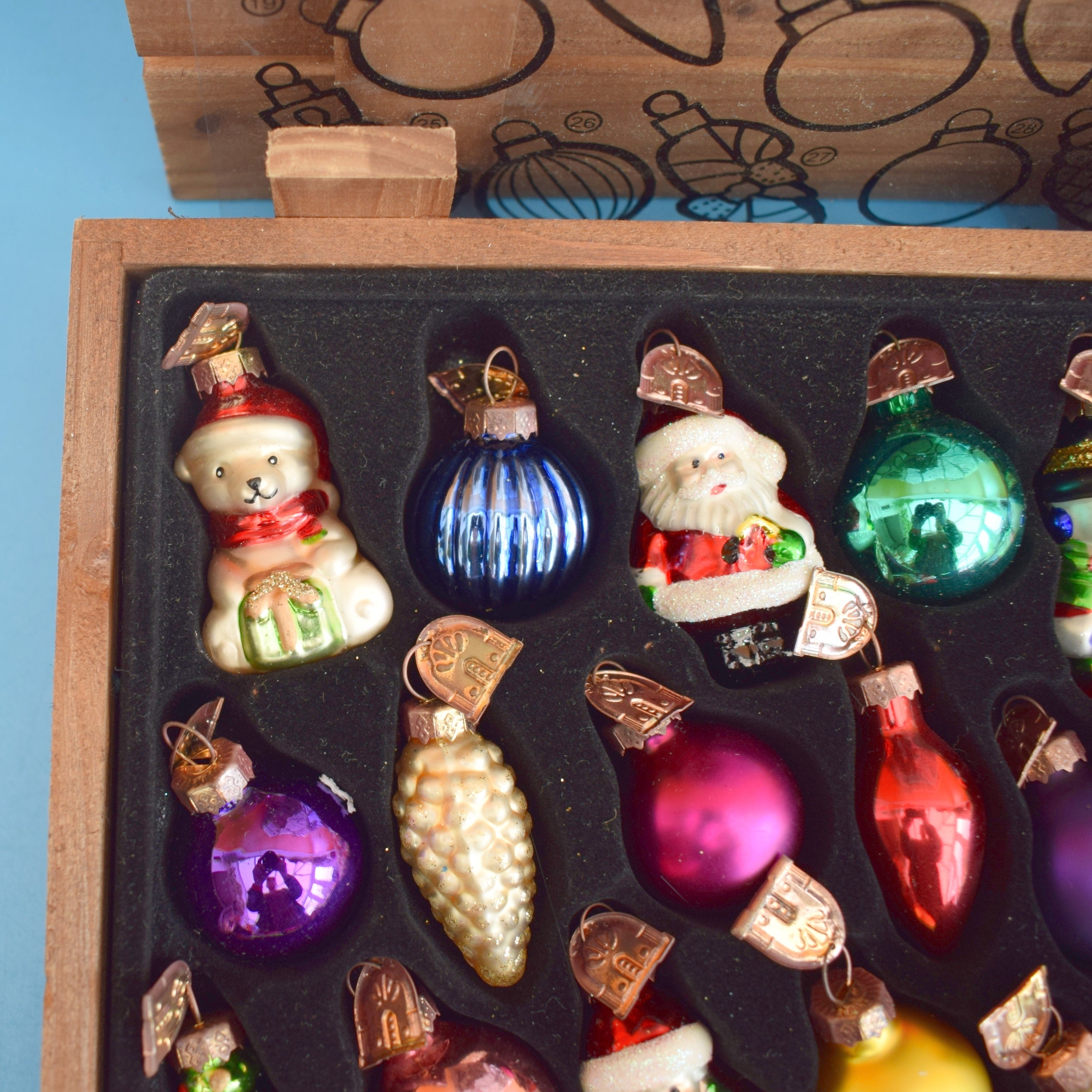 Vintage 2000s Glass Baubles - Thomas Pacconi Glass Decorations