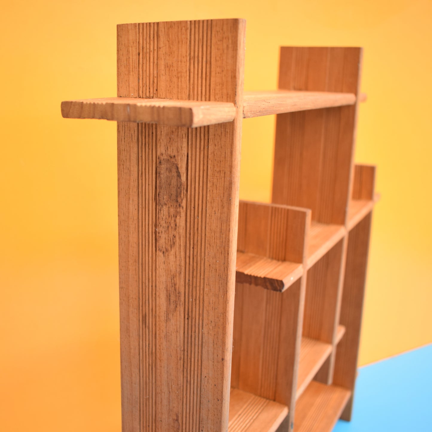 Vintage 1960s Gaybox Wooden Small Shelving Unit . by Pineapple Retro