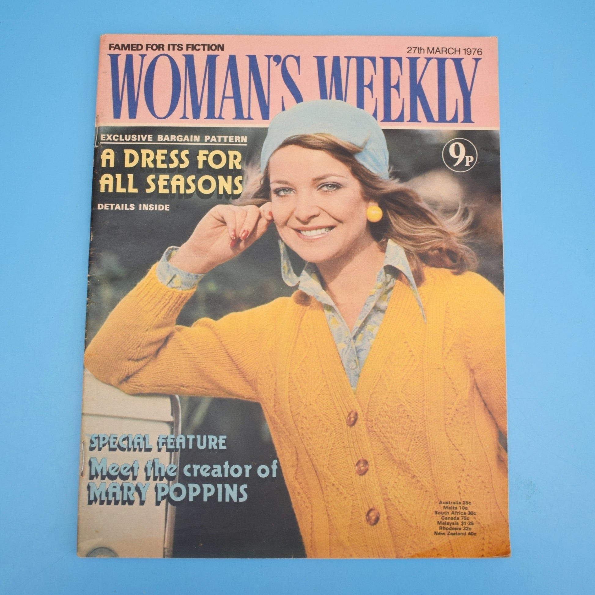 Vintage 1970s / 80s Woman's Weekly Magazines x4 by Vintage