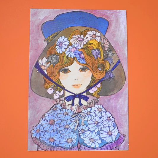 Vintage 1970s Greeting Card - by Gwyneth Mamlok - Emily by Eric's Cards
