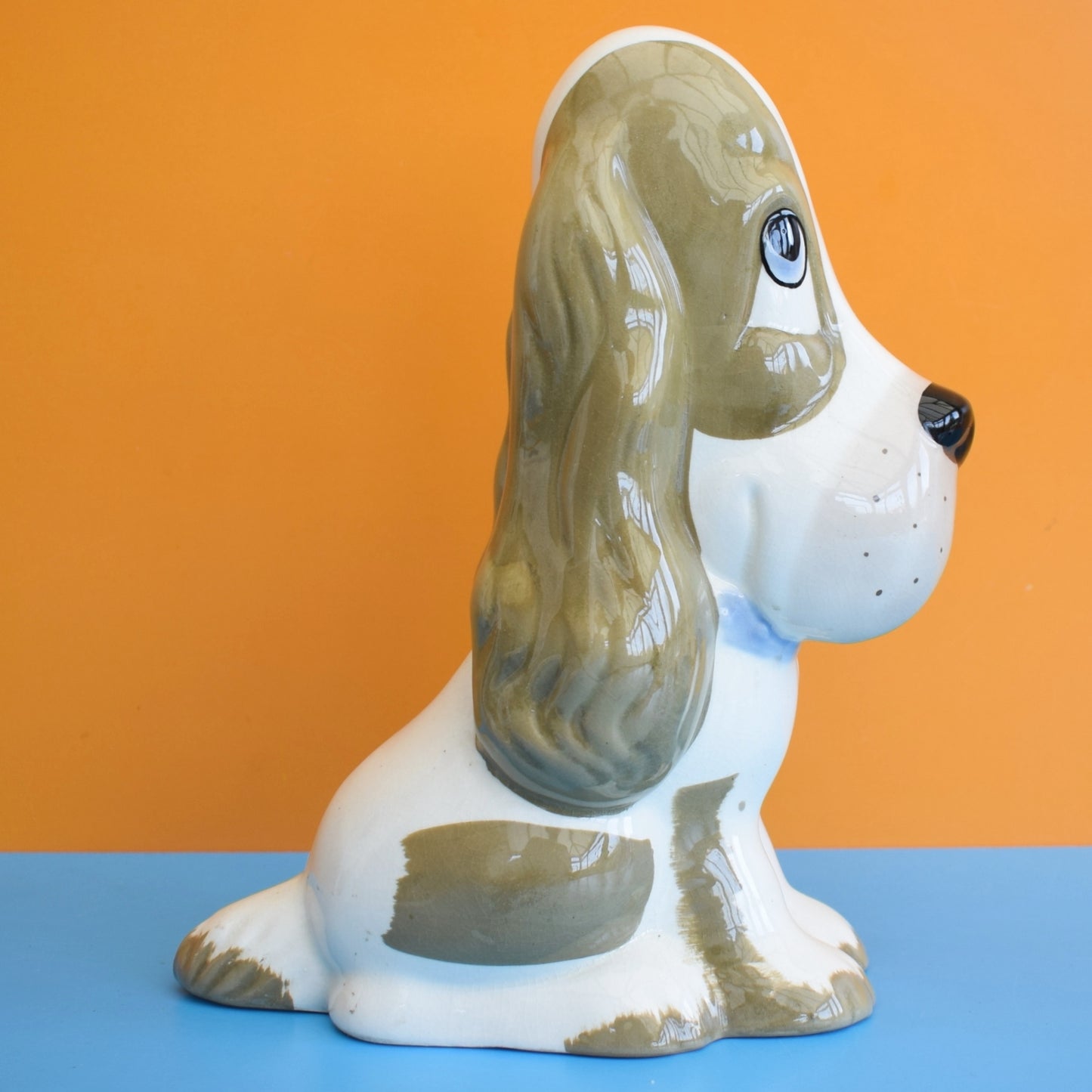 Vintage 1960s Szeiler Dog Money Box - Sad Sam