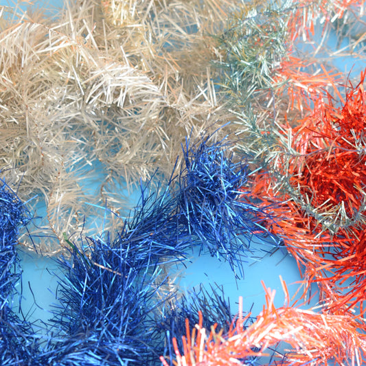 Vintage 1960s Wispy Tinsel- Various
