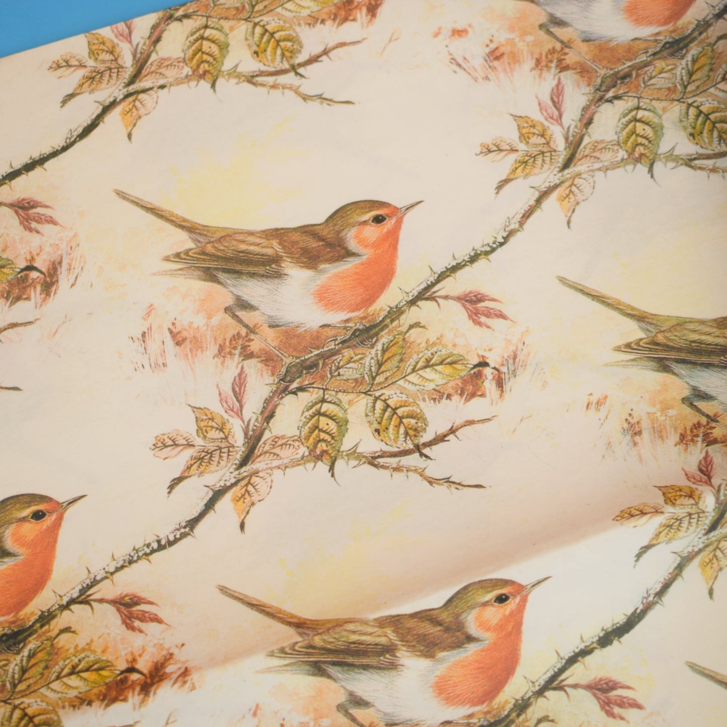 Vintage 1970s Christmas Wrapping Paper - Mixed