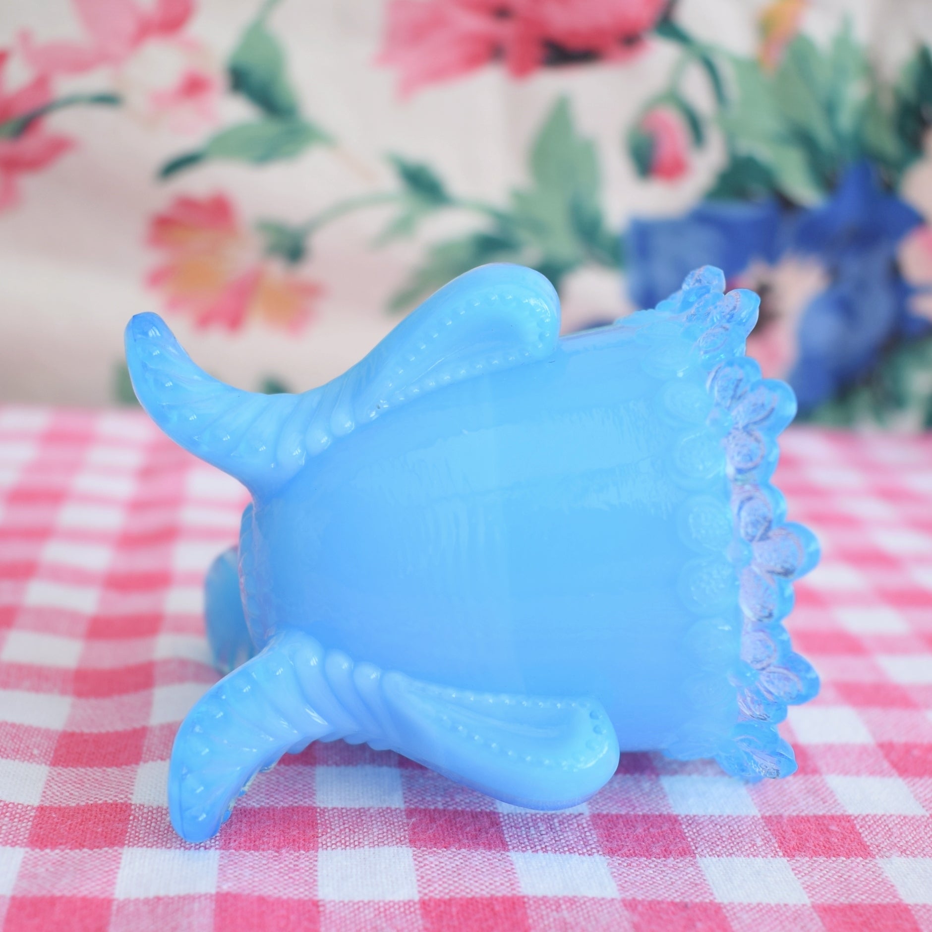 Vintage Small Glass Pieces - Blue - Fenton/ Degenhart / Davidson / French by Vintage