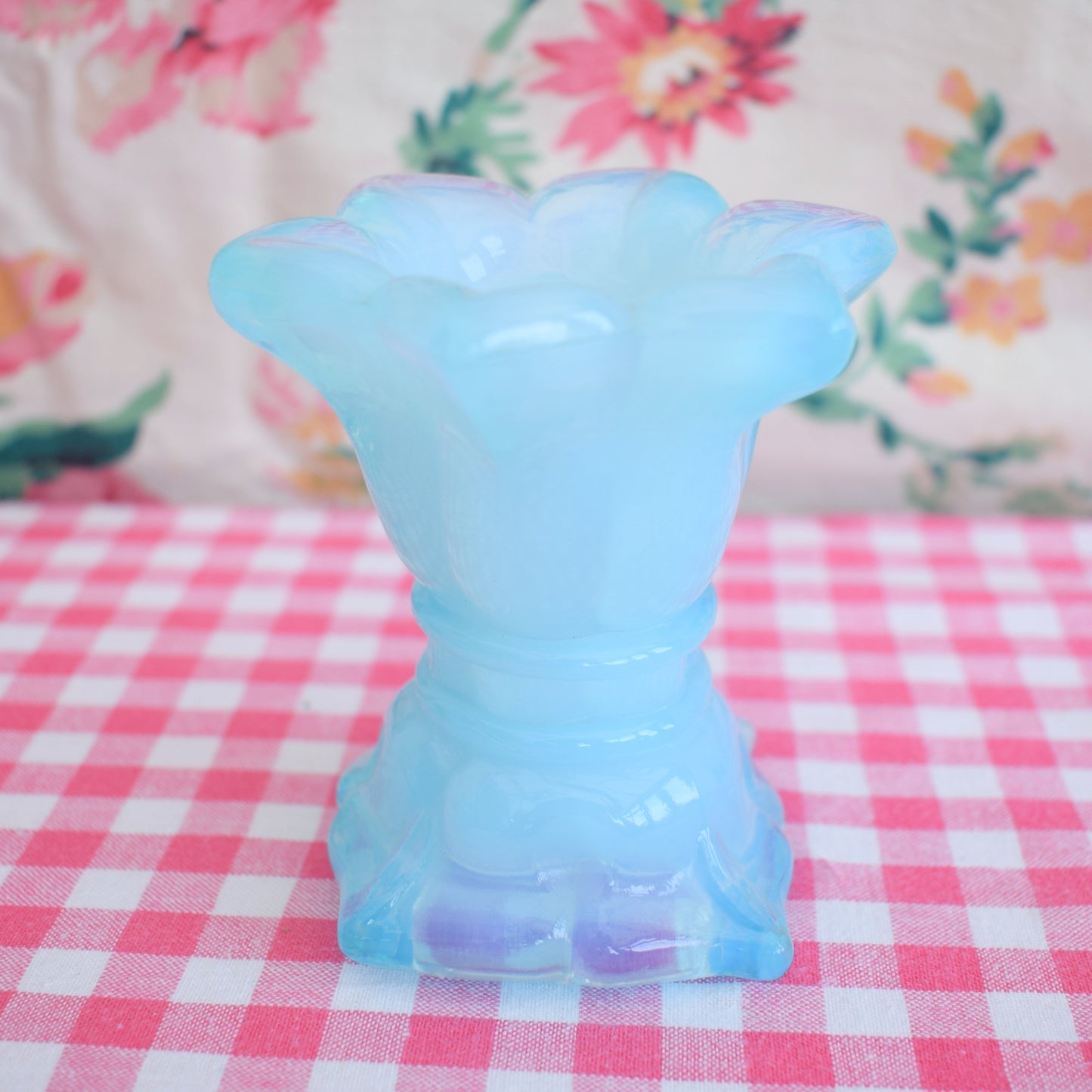 Vintage Small Glass Pieces - Blue - Fenton/ Degenhart / Davidson / French by Vintage