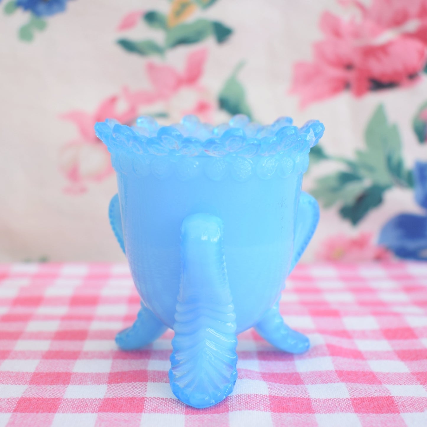 Vintage Small Glass Pieces - Blue - Fenton/ Degenhart / Davidson / French by Vintage