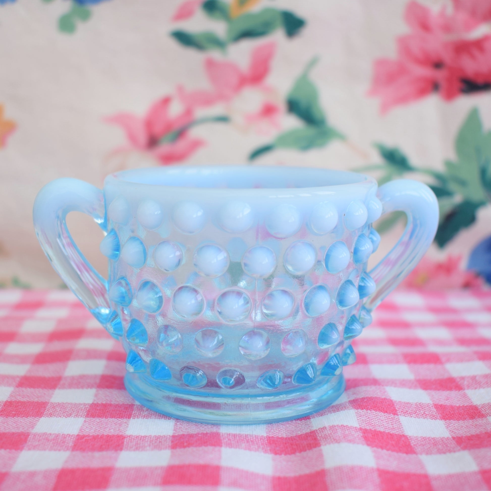 Vintage Small Glass Pieces - Blue - Fenton/ Degenhart / Davidson / French by Vintage