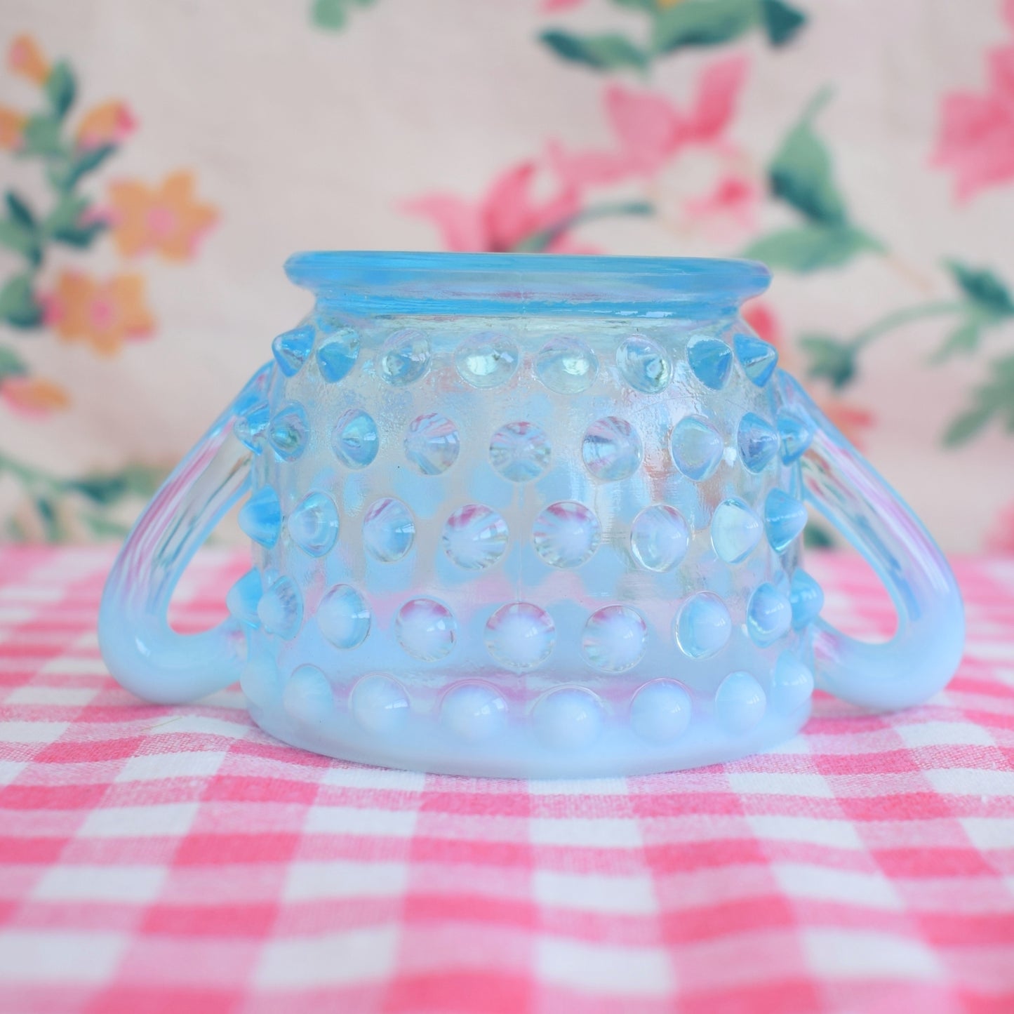 Vintage Small Glass Pieces - Blue - Fenton/ Degenhart / Davidson / French by Vintage