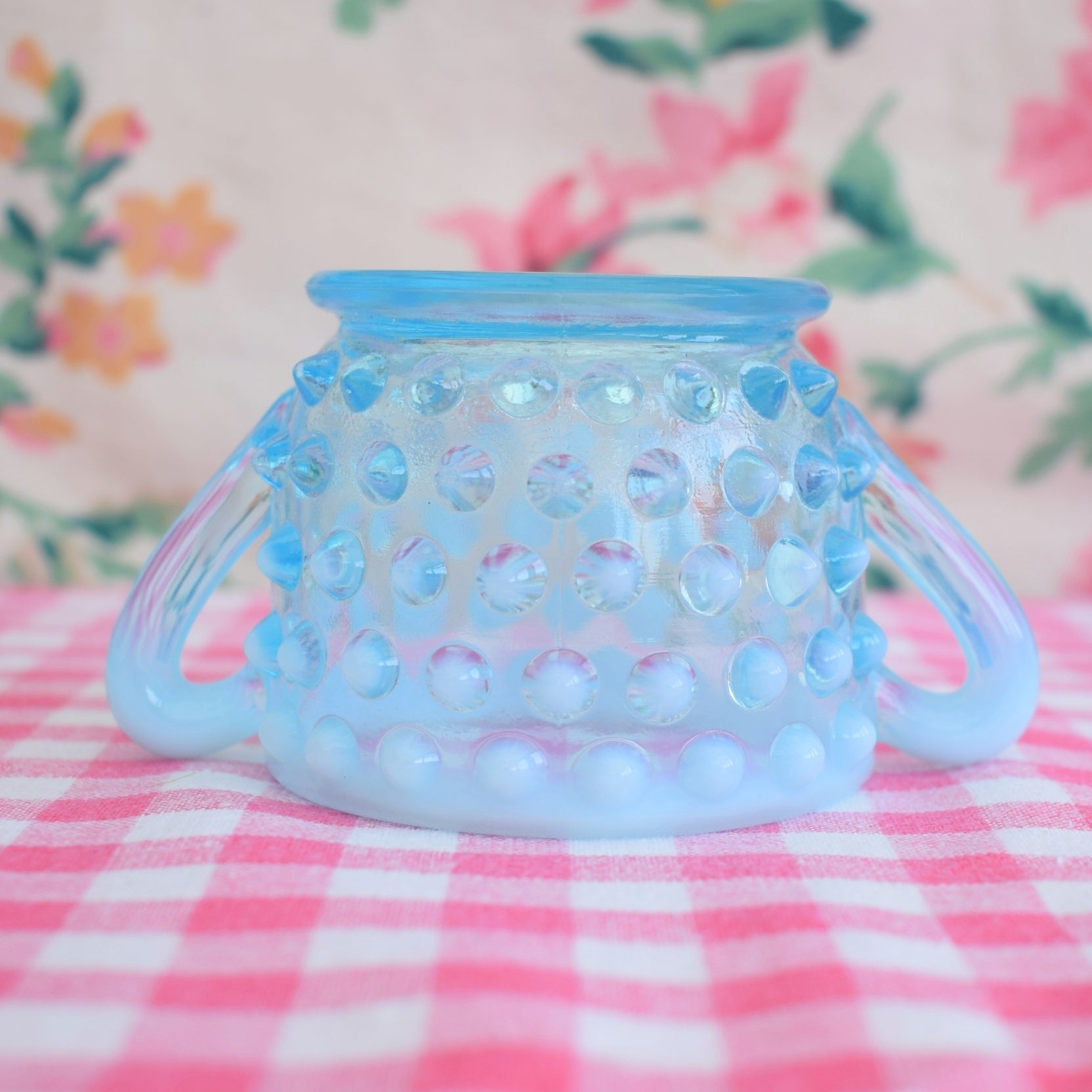 Vintage Small Glass Pieces - Blue - Fenton/ Degenhart / Davidson / French by Vintage