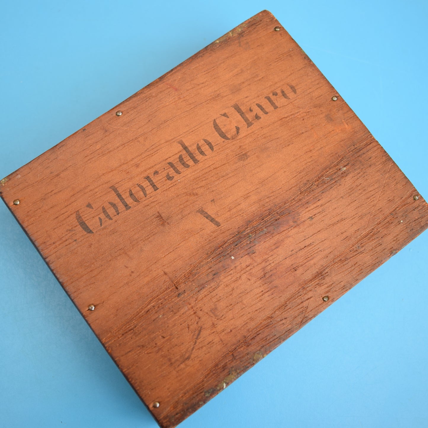 Vintage 1950s Christmas Fairy / Angel Tree Topper In Wooden Box by Vintage