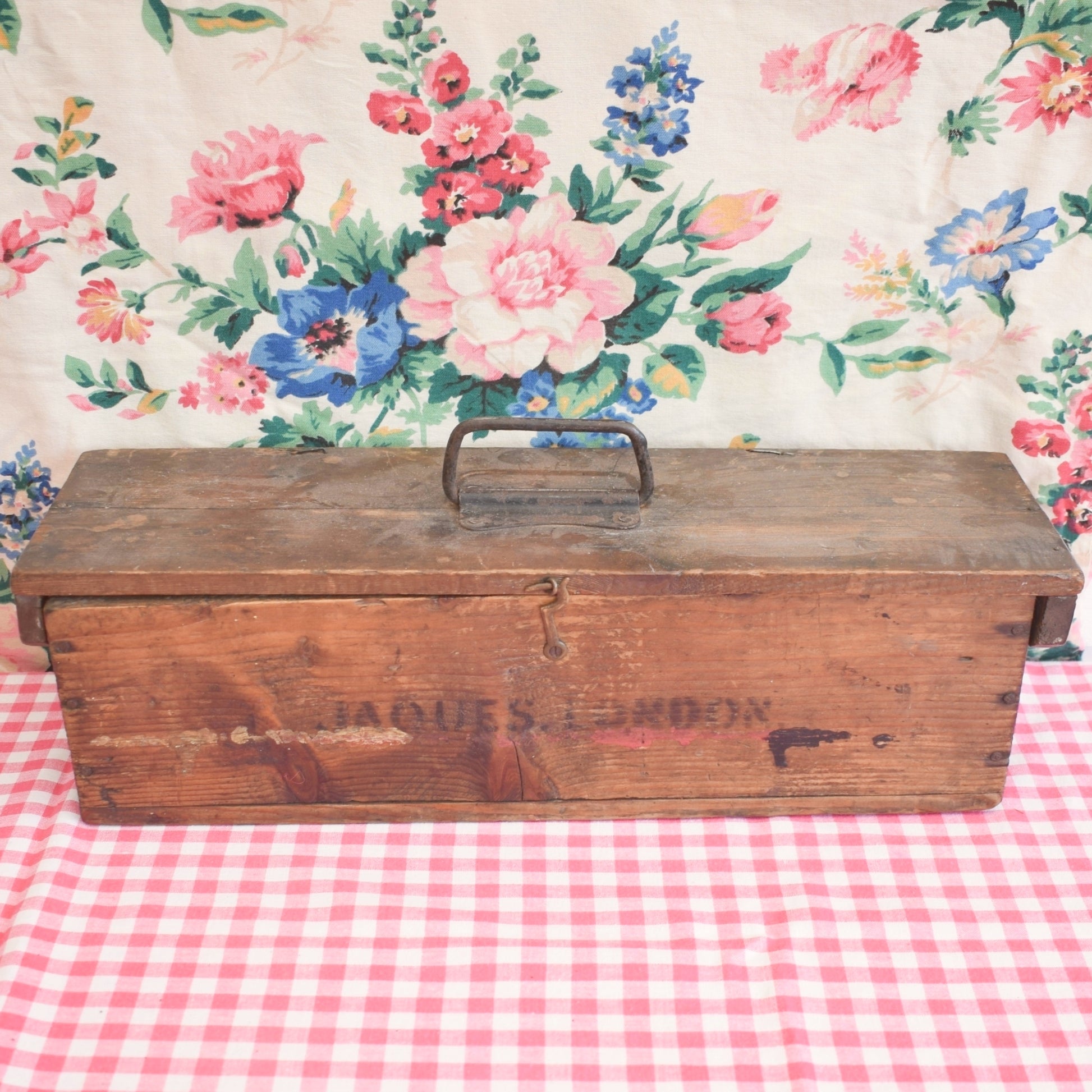 Vintage 1900s Croquet Balls x4 - Original Wooden Case - Jacques by Pineapple Retro