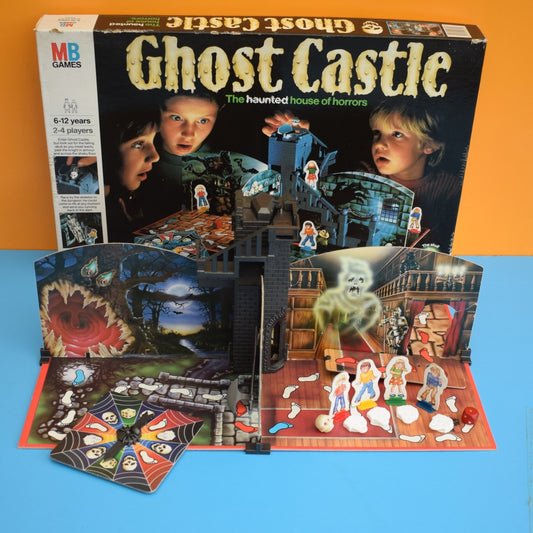 Vintage 1980s Board Game - Ghost Castle - Complete