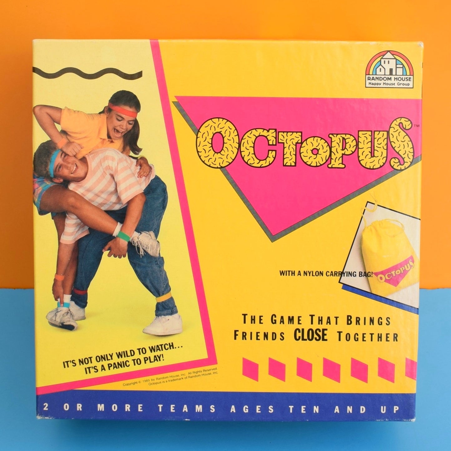 Vintage 1980s Family Team Game - Octopus by Pineapple Retro