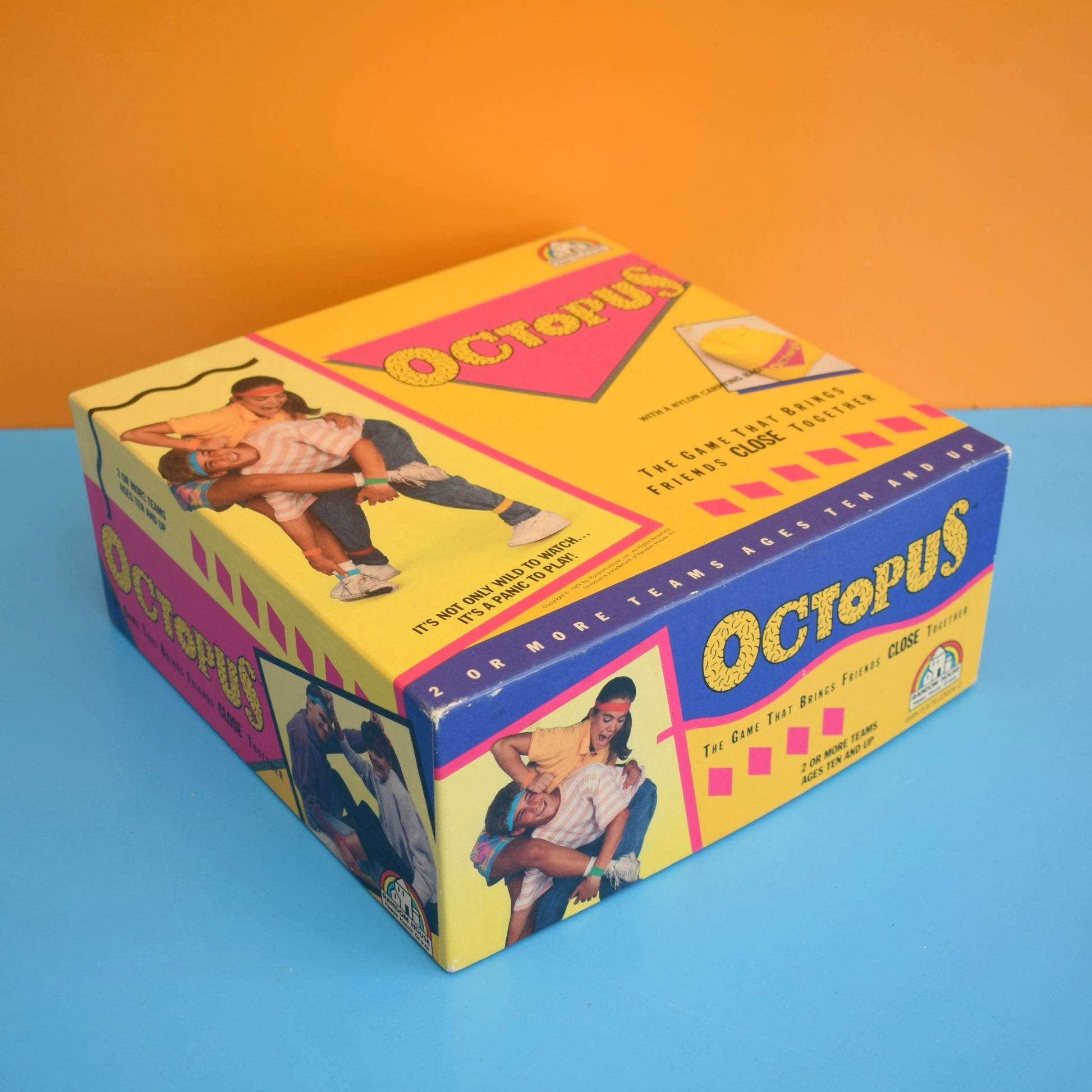 Vintage 1980s Family Team Game - Octopus by Pineapple Retro