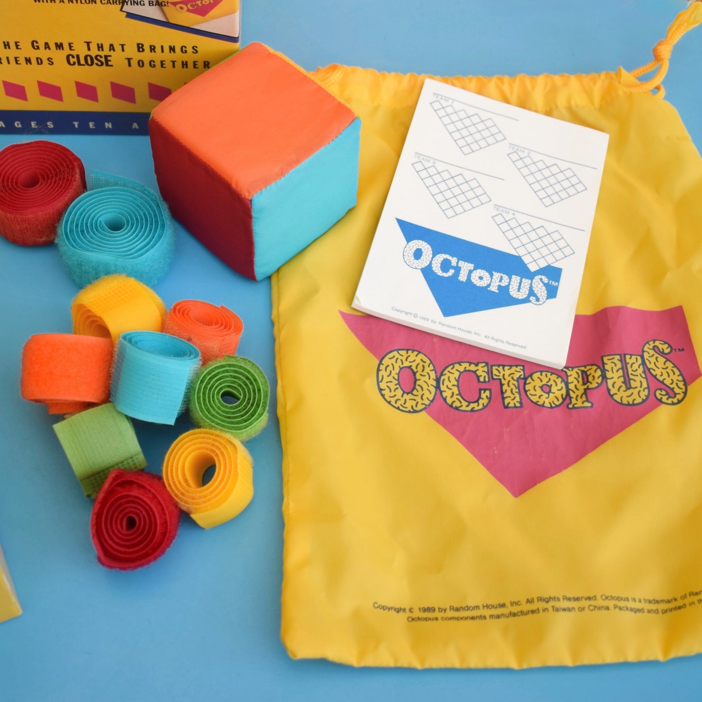 Vintage 1980s Family Team Game - Octopus by Pineapple Retro