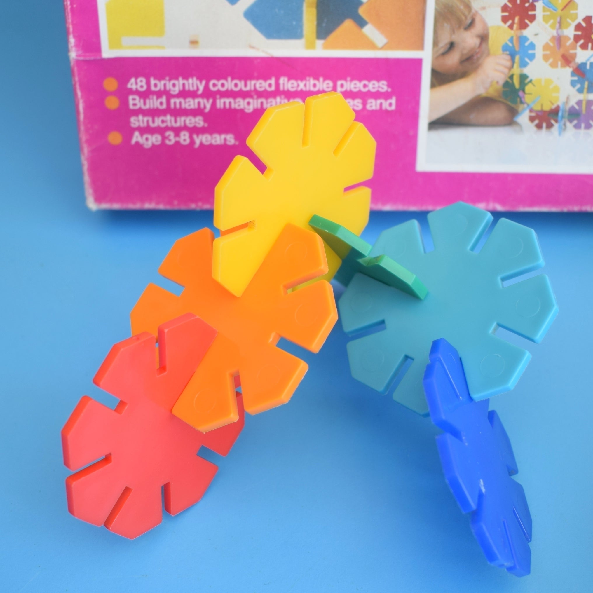 Vintage 1980s Octons By Galt Toys Boxed Set – Pineapple Retro