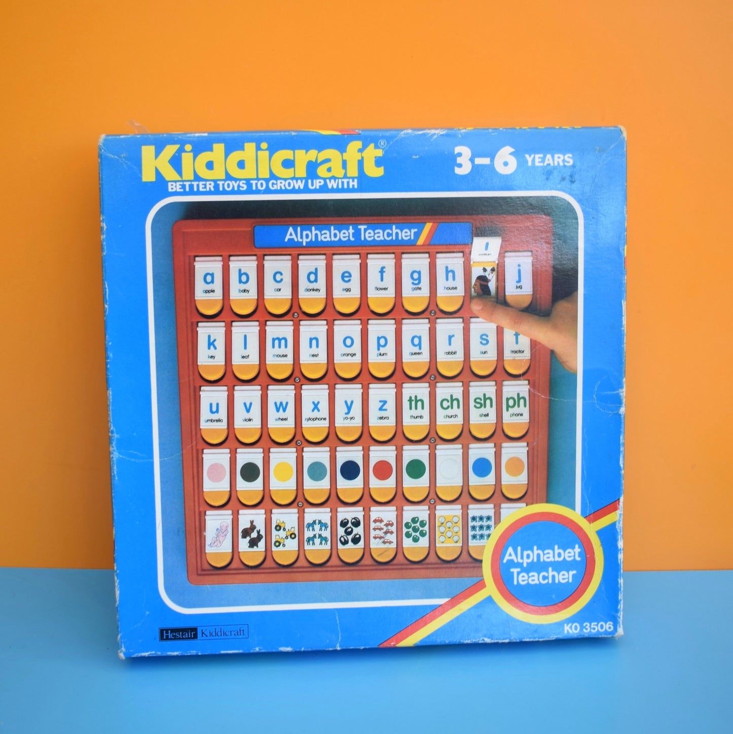 Vintage 1980s Kiddicraft Alphabet Teacher - Boxed
