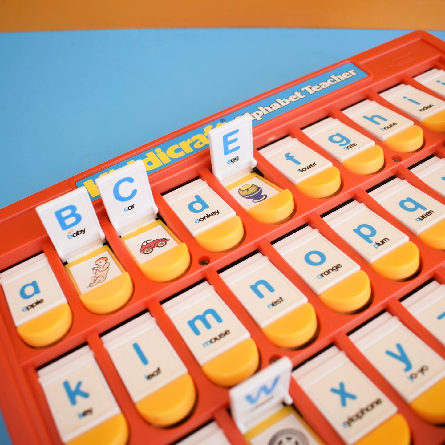 Vintage 1980s Kiddicraft Alphabet Teacher - Boxed