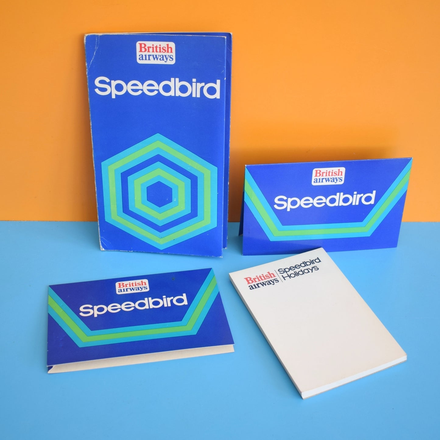 Vintage 1970s Flight Ephemera - BEA / SAS / BA - Travel / Planes