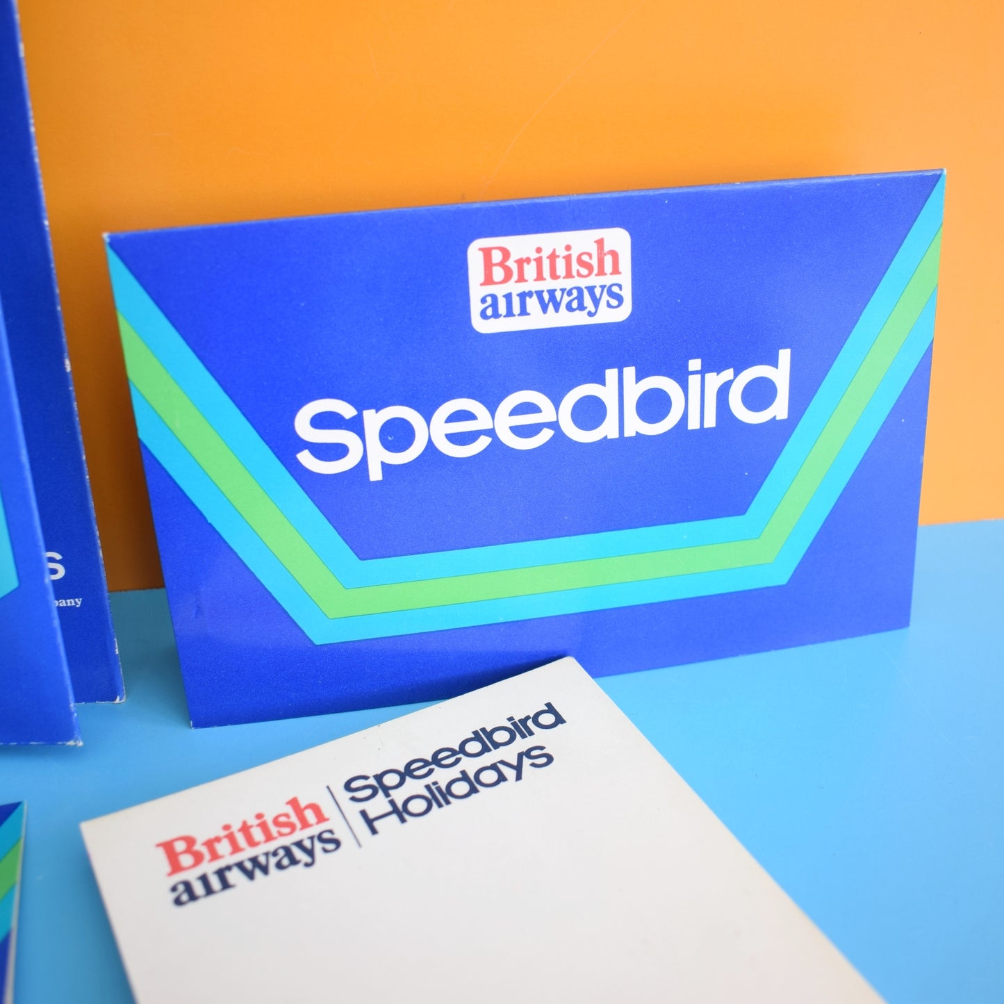 Vintage 1970s Flight Ephemera - BEA / SAS / BA - Travel / Planes