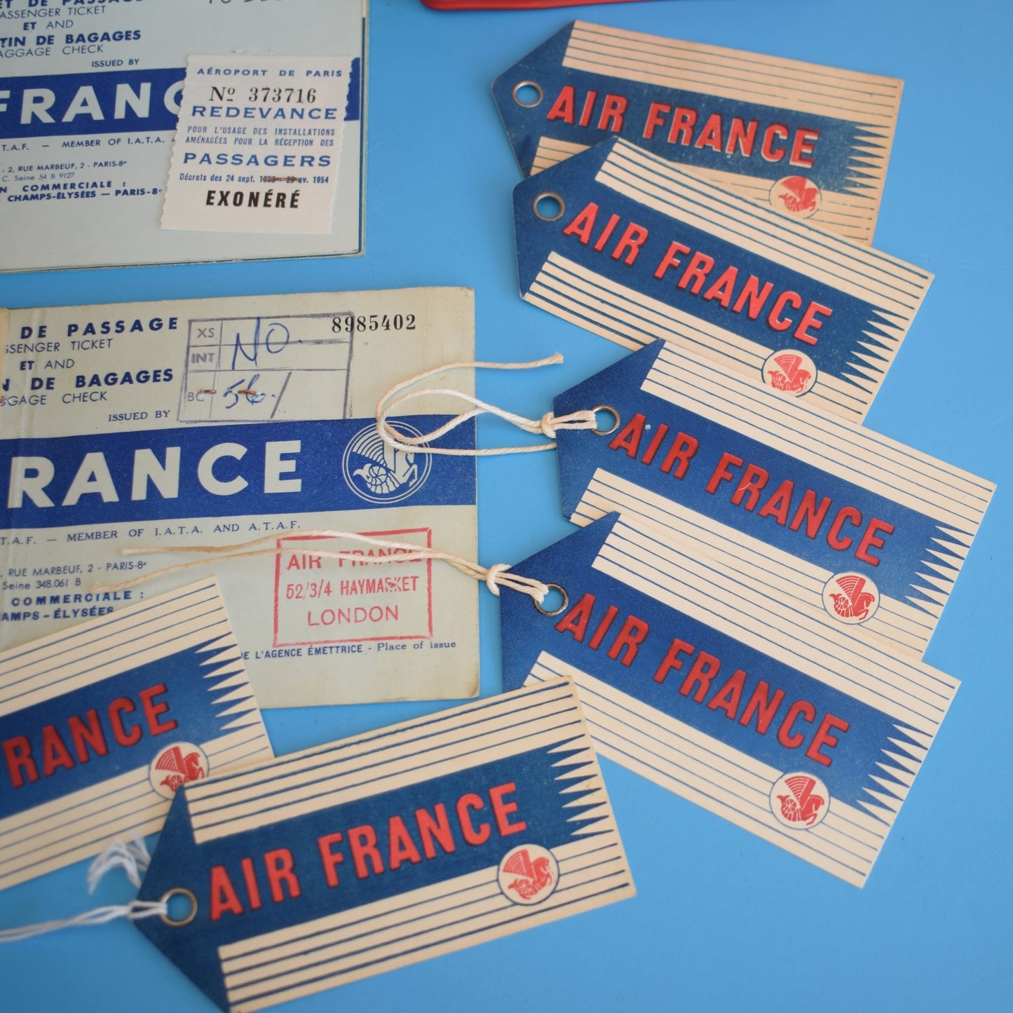 Vintage 1970s Flight Ephemera - BEA / SAS / BA - Travel / Planes