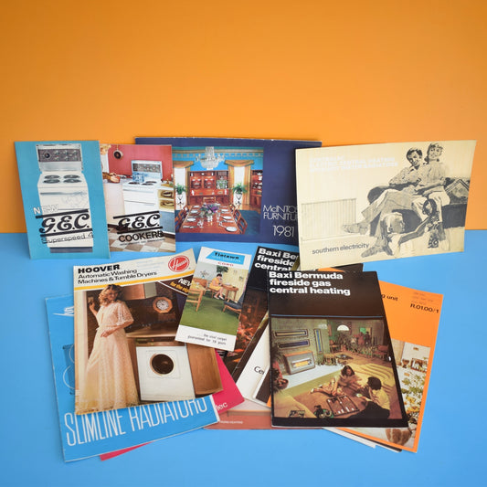 Vintage 1970s Marley Garage / Building / Cooker Brochures / Ephemera