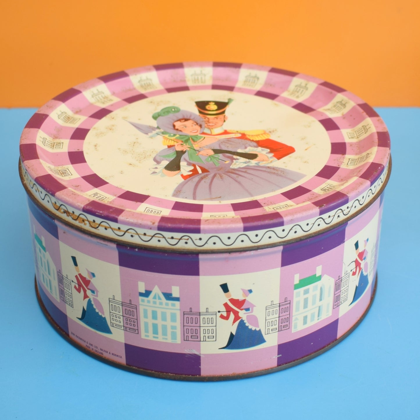 Vintage 1960s Quality Street Chocolate Sweet Tins . by Pineapple Retro