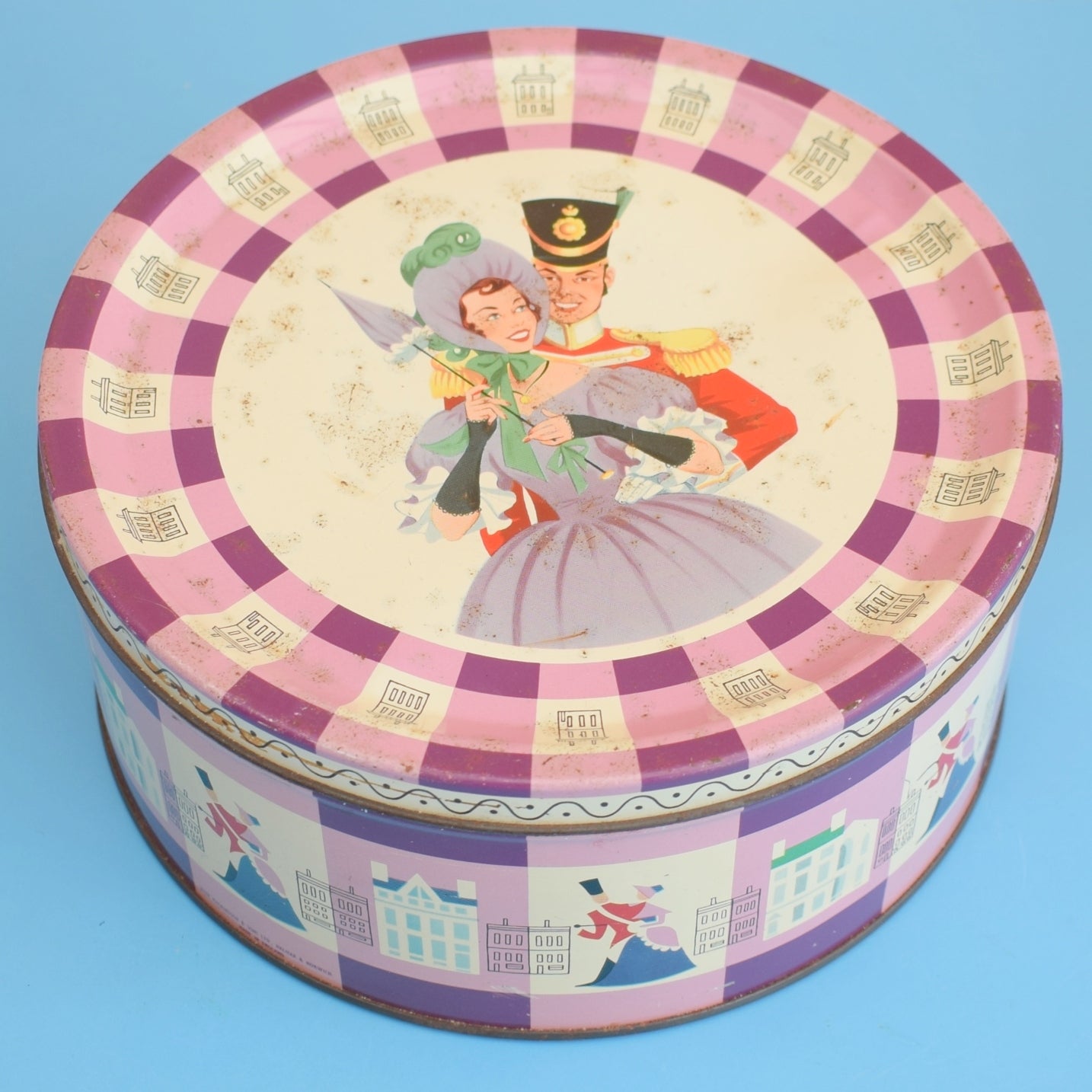 Vintage 1960s Quality Street Chocolate Sweet Tins . by Pineapple Retro
