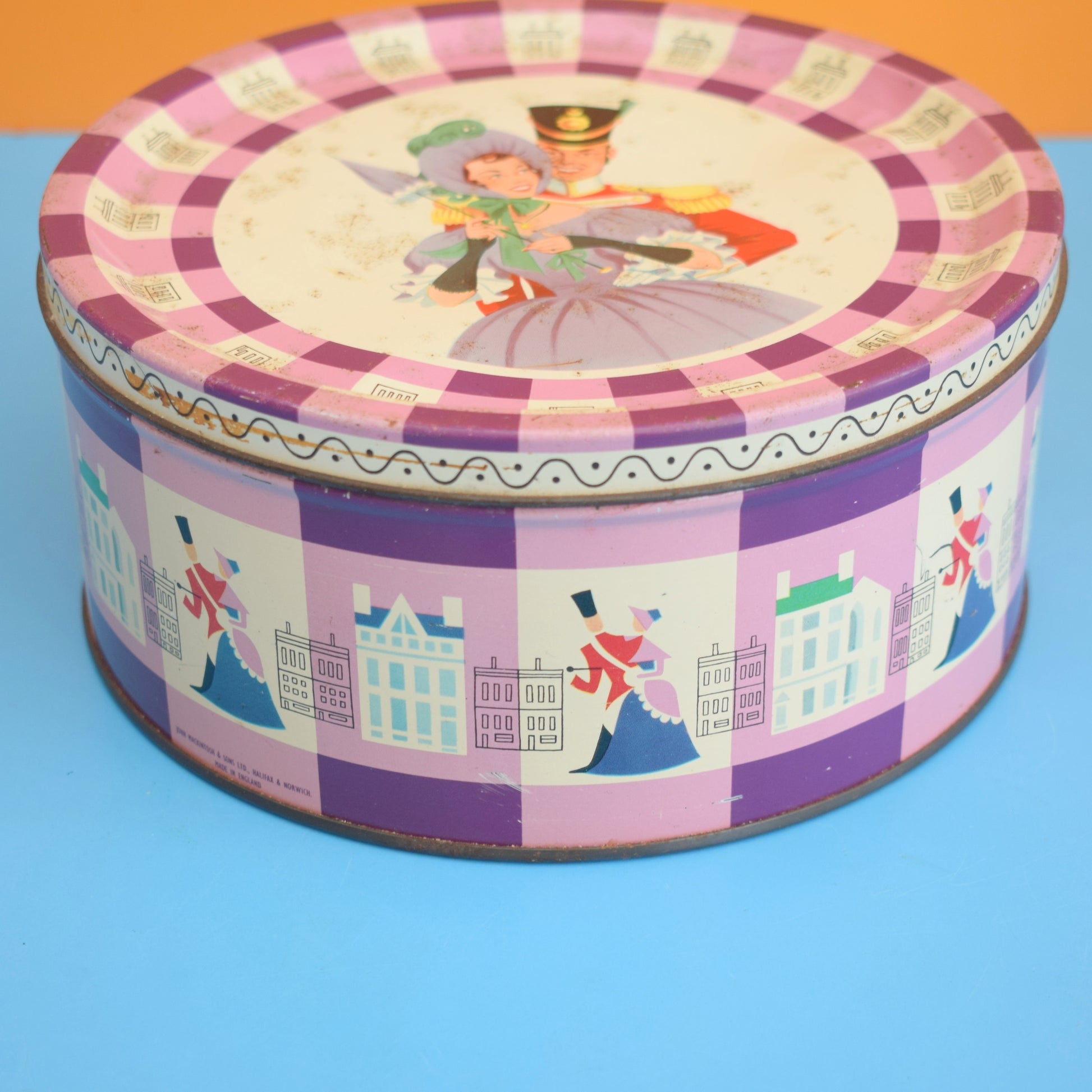 Vintage 1960s Quality Street Chocolate Sweet Tins . by Pineapple Retro