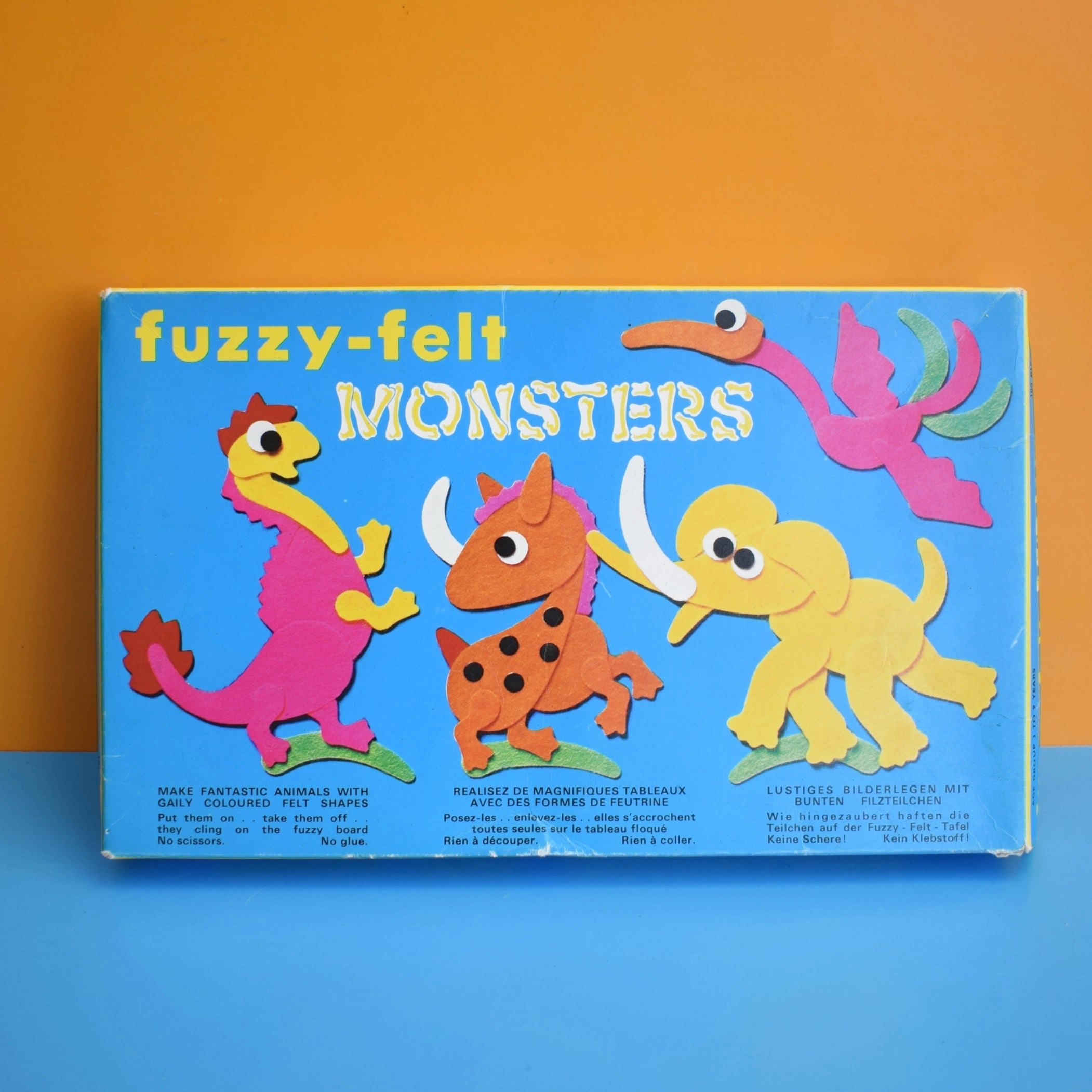Vintage 1970s Fuzzy Felt Sets Fantasy And Fairytales – Pineapple Retro