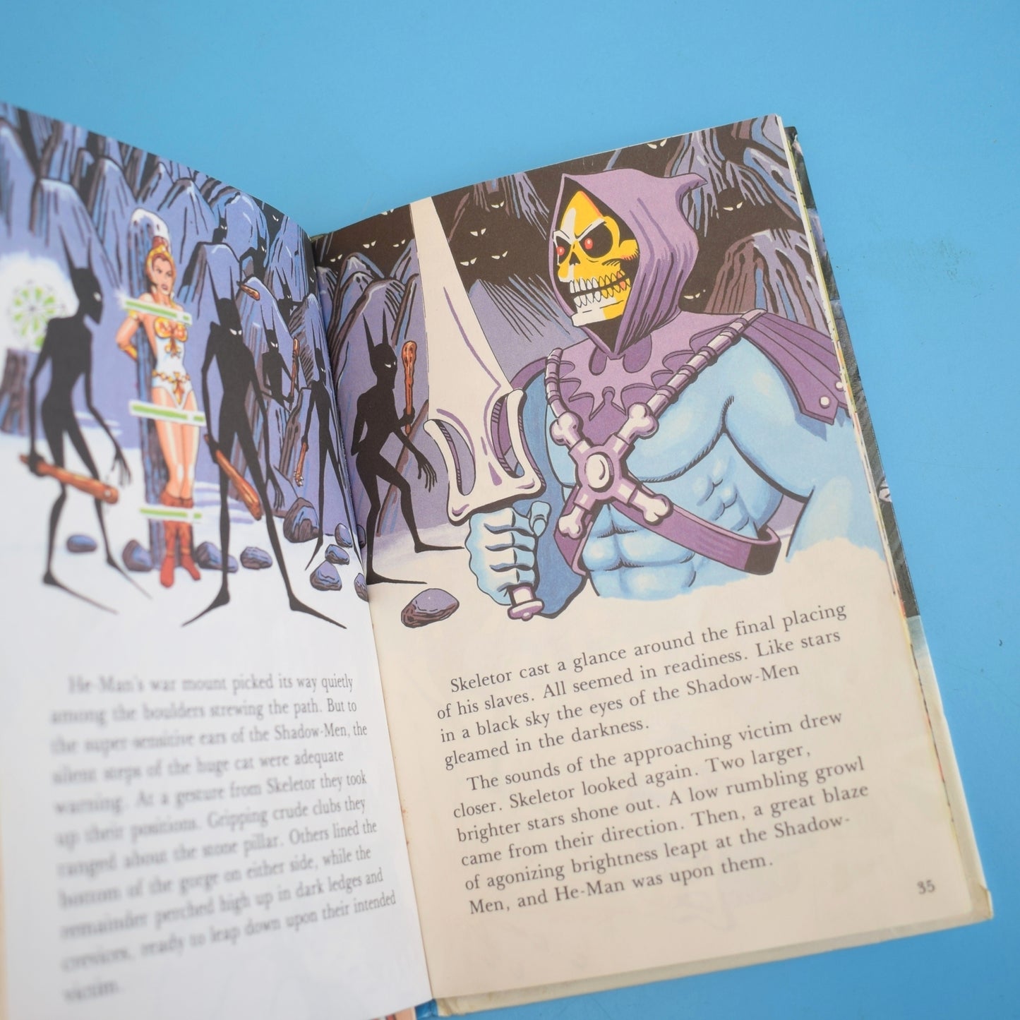 Vintage 1980s Ladybird Book - Masters Of The Universe - A Trap For He-Man