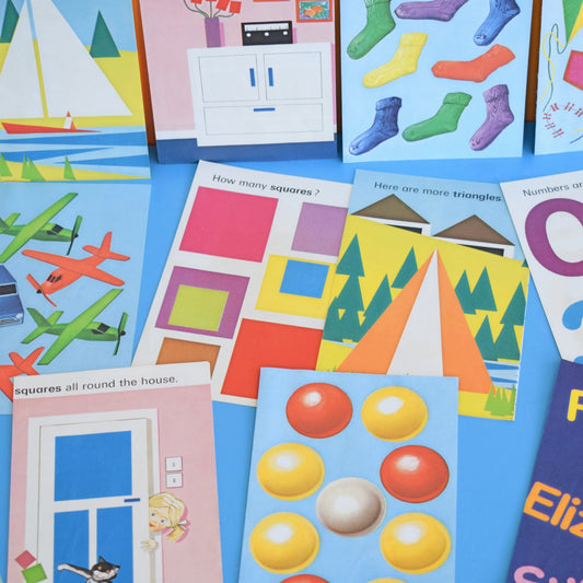 Vintage 1970s Ladybird Book Craft Pack- Shapes