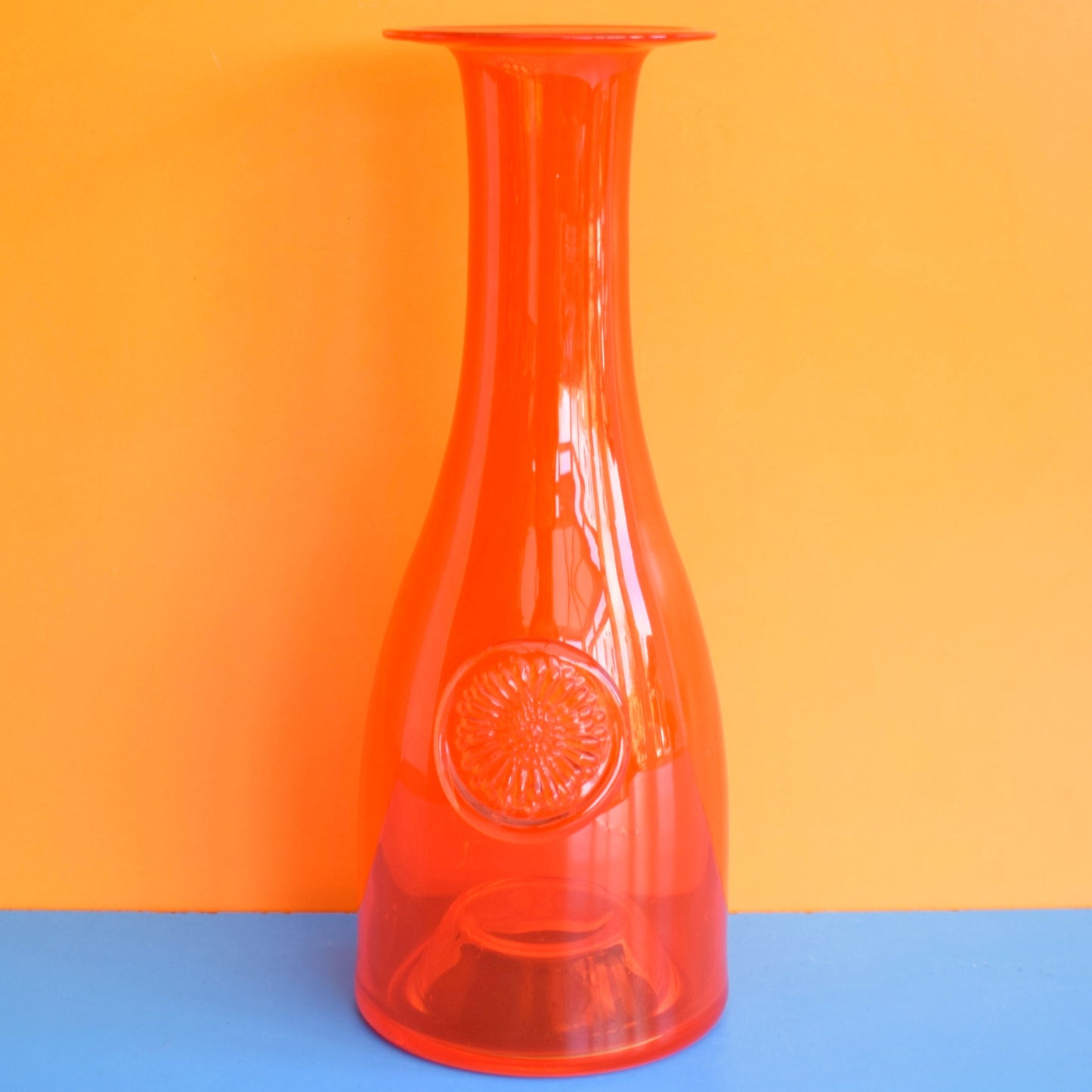 Copy of Vintage 1960s Italian Glass Vases - Orange