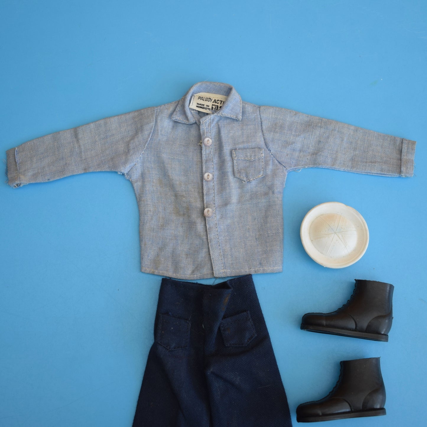 Vintage 1970s Action Man Sailor Uniform