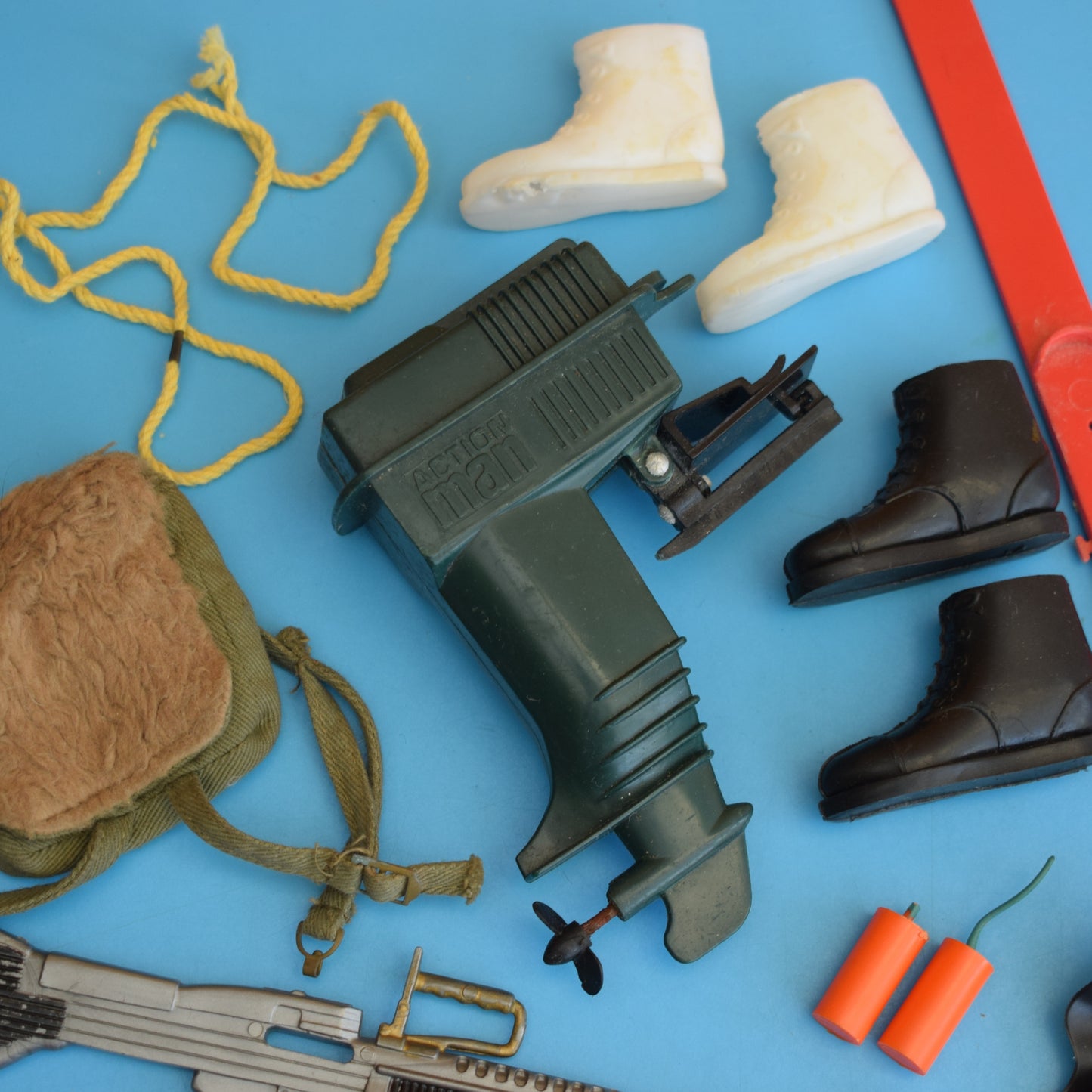 Vintage 1970s Action Man Accessories Bundle