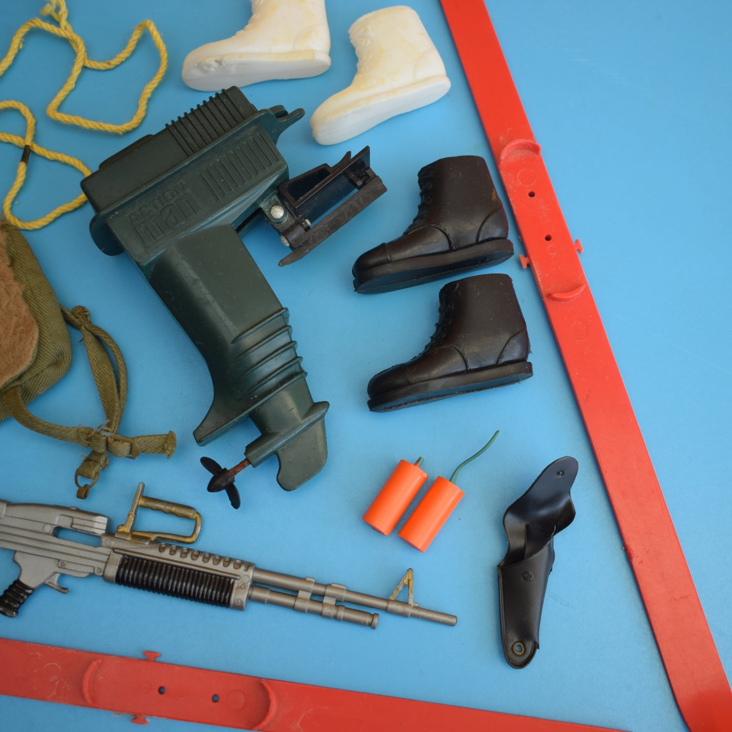 Vintage 1970s Action Man Accessories Bundle